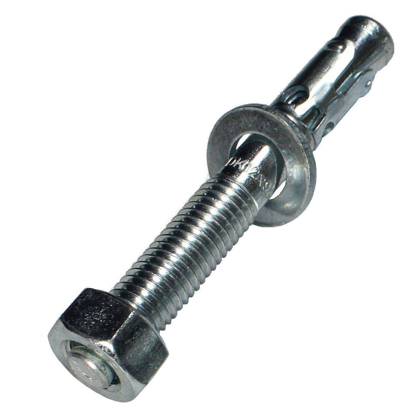 M12 x 95mm Schwerlastanker Verzinkt Keilanker Metalldübel Bolzenanker Blitzdübel