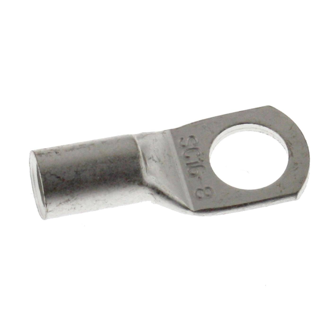 10x Rohrkabelschuh blank 16mm² Lochdurchmesser M8 SC16-8 Ringzunge Kupfer verzinnt 10x Rohrkabelschuh blank 16mm² Lochdurchmesser M8 SC16-8 Ringzunge Kupfer verzinnt