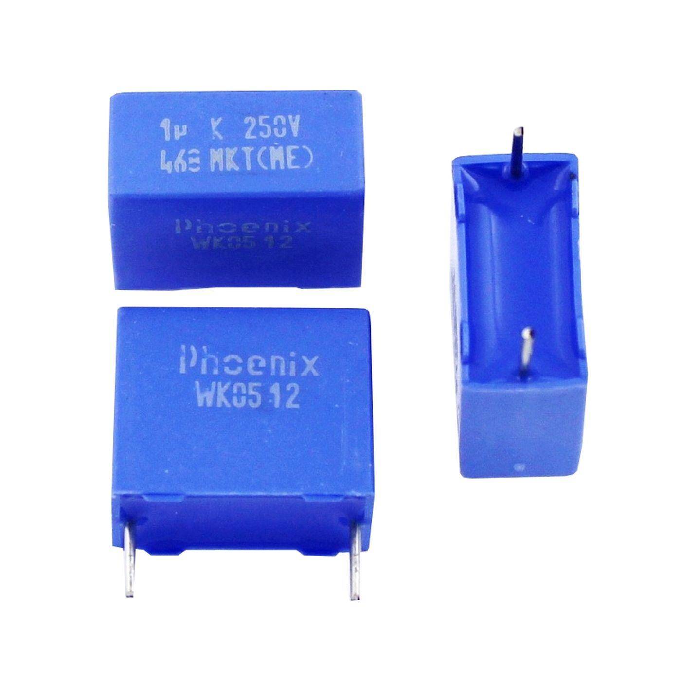 MKT Folien Kondensator Radial 1µF 250V DC Arcotronics 220646843105 1000nF