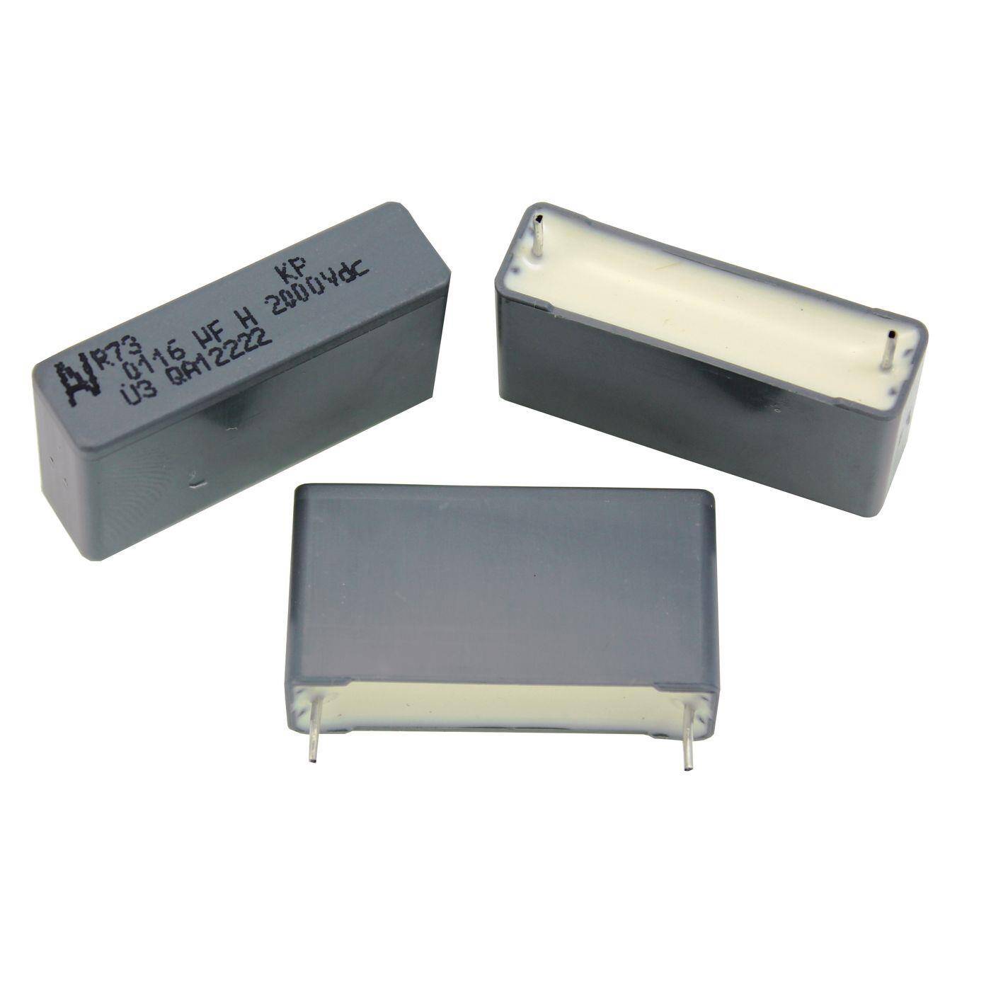 Arcotronics KP Folien Kondensator | 0,0116µF 2000V DC I 2-Pin Anschluss I 2-Pin I 0,0116uF, 11,6nF I Kondensator für Frequenzweichen von Lautsprechern oder zur Entstörung von elektrischen Geräten