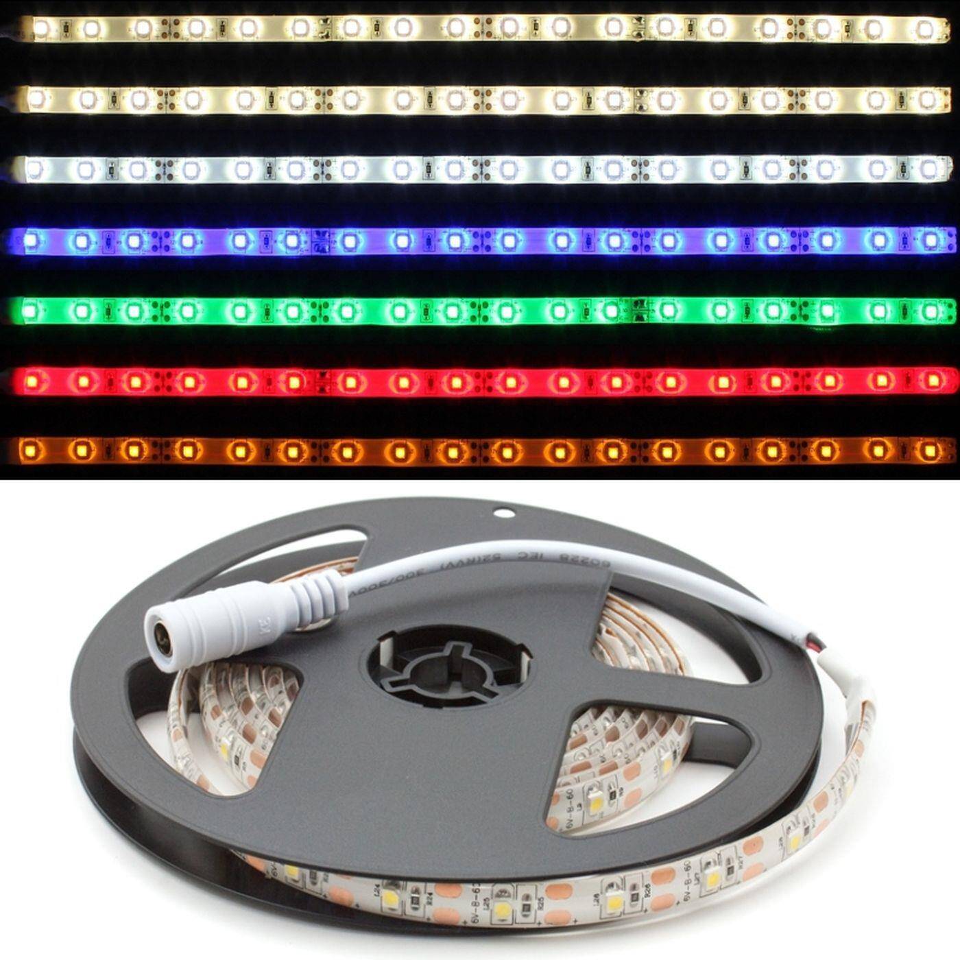 2m (200cm) LED Strip Tape Bar 5V Warm White 3000K IP65 120LEDs 60LED/m SMD3528