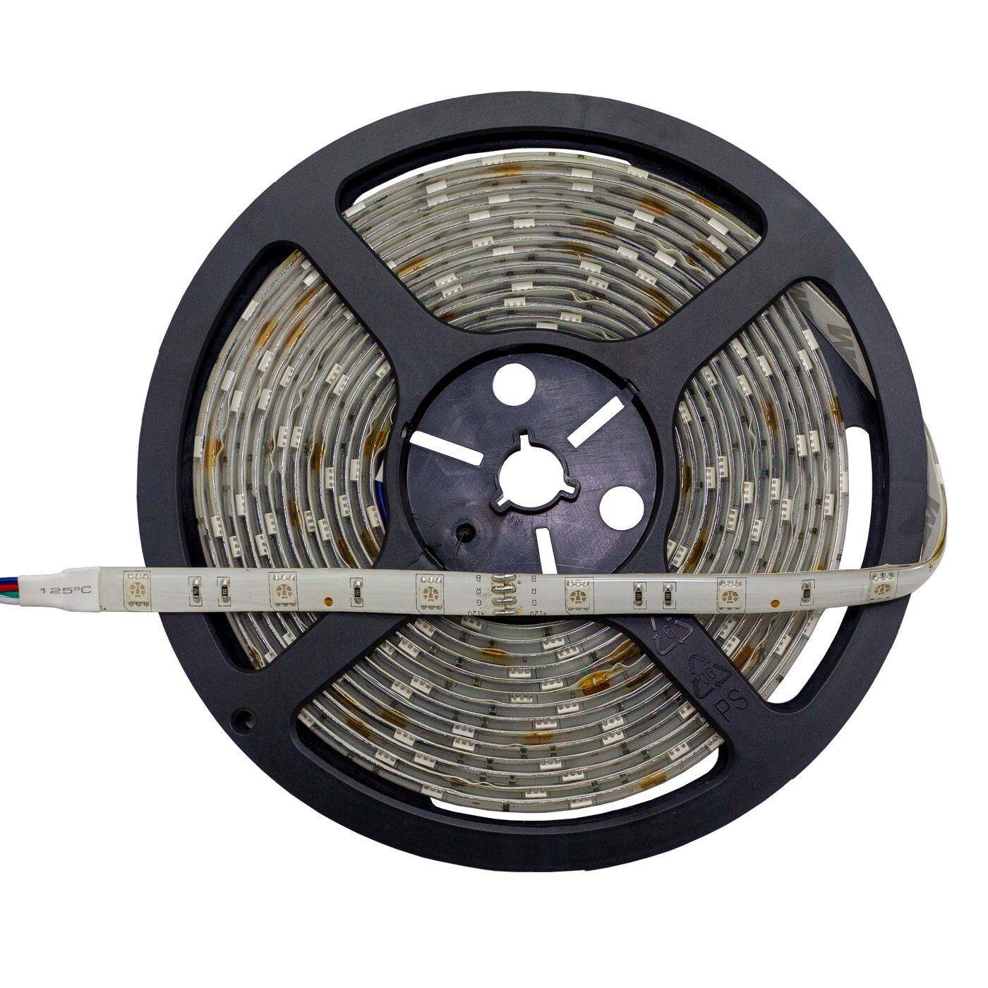 5m (500cm) RGB LED Streifen Band Leiste 12V IP65 150LEDs 30LED/m SMD5050