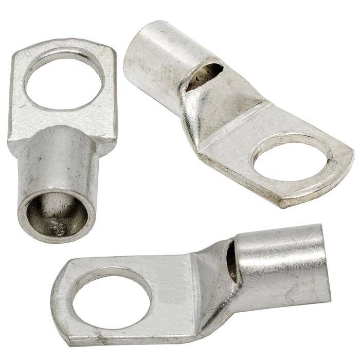 10x Rohrkabelschuh blank 16mm² Lochdurchmesser M10 SC16-10 Ringzunge Kupfer verzinnt