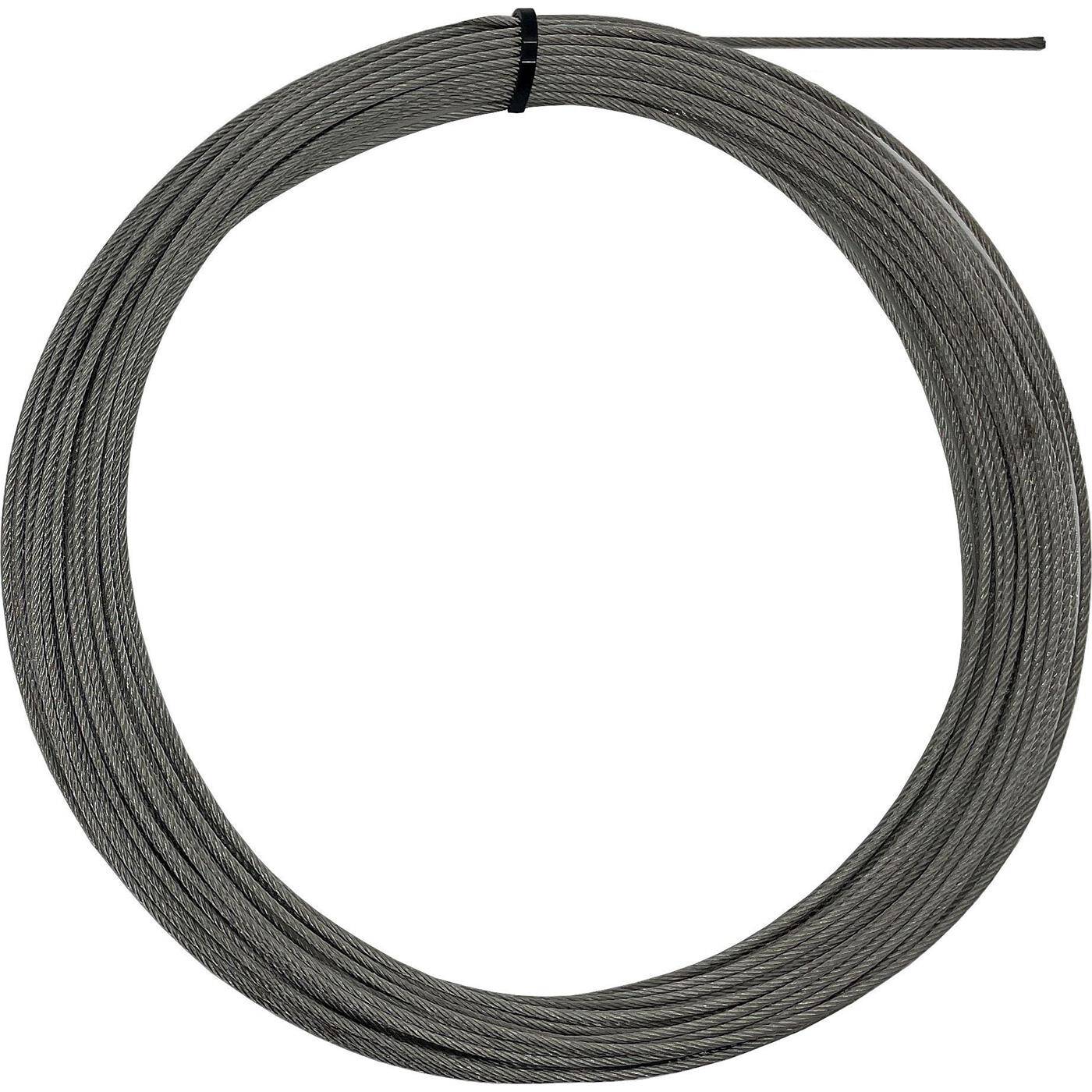 Drahtseil 25m Edelstahl V4A 316 1mm 7x7 Seile rostfrei für Ranksysteme