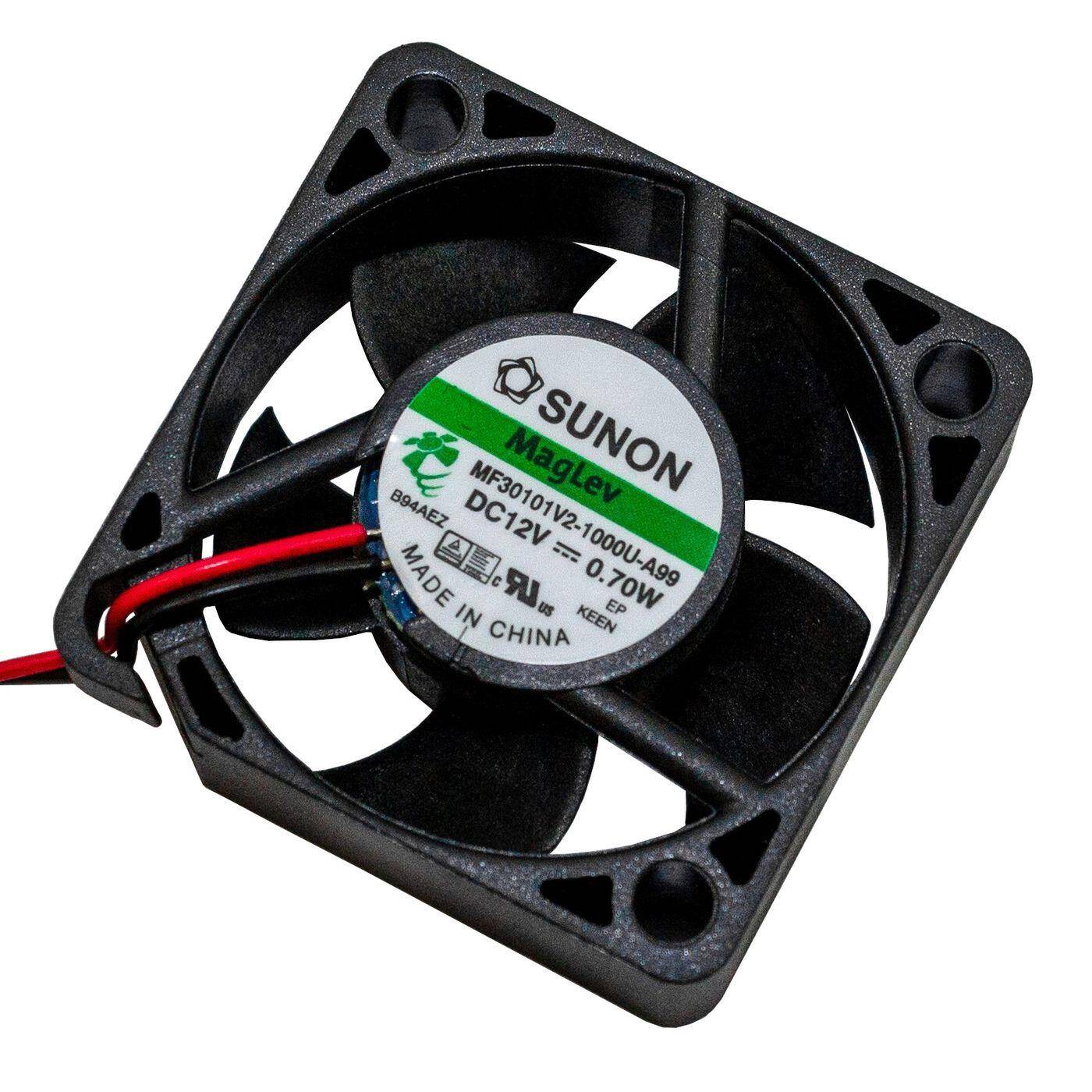 Fan 12V DC 0,39W 30x30x10mm 7,8m³/h 8600U/Min 7,8m³/h Sunon MF30101V21000UA99