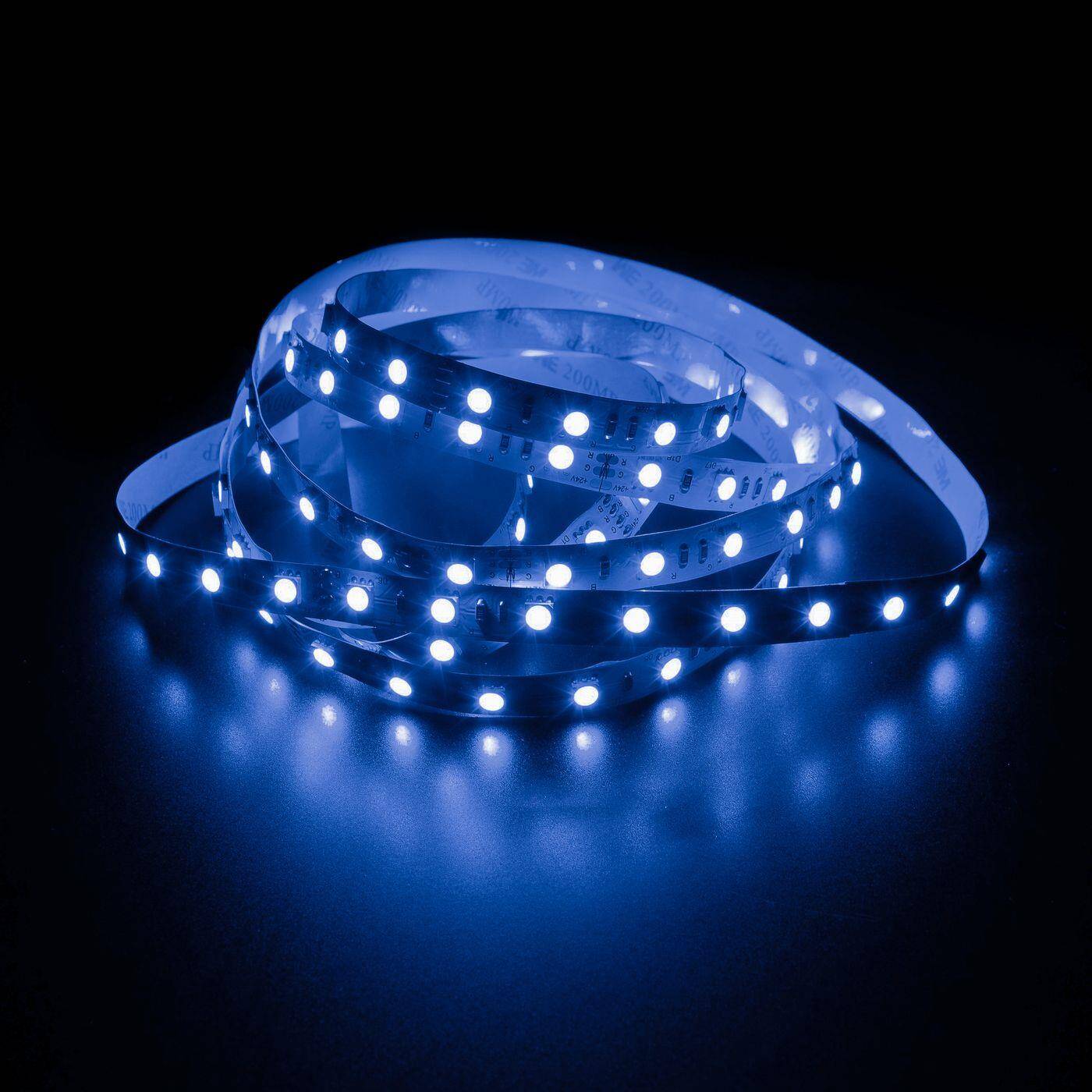 Lumonic LED Strip 5m RGB LED Leiste 24V IP20 300LEDs 60 LED/m SMD5050 I farbwechsel LED Streifen I LED Stripe 500cm, LED Band, LED Lichtband