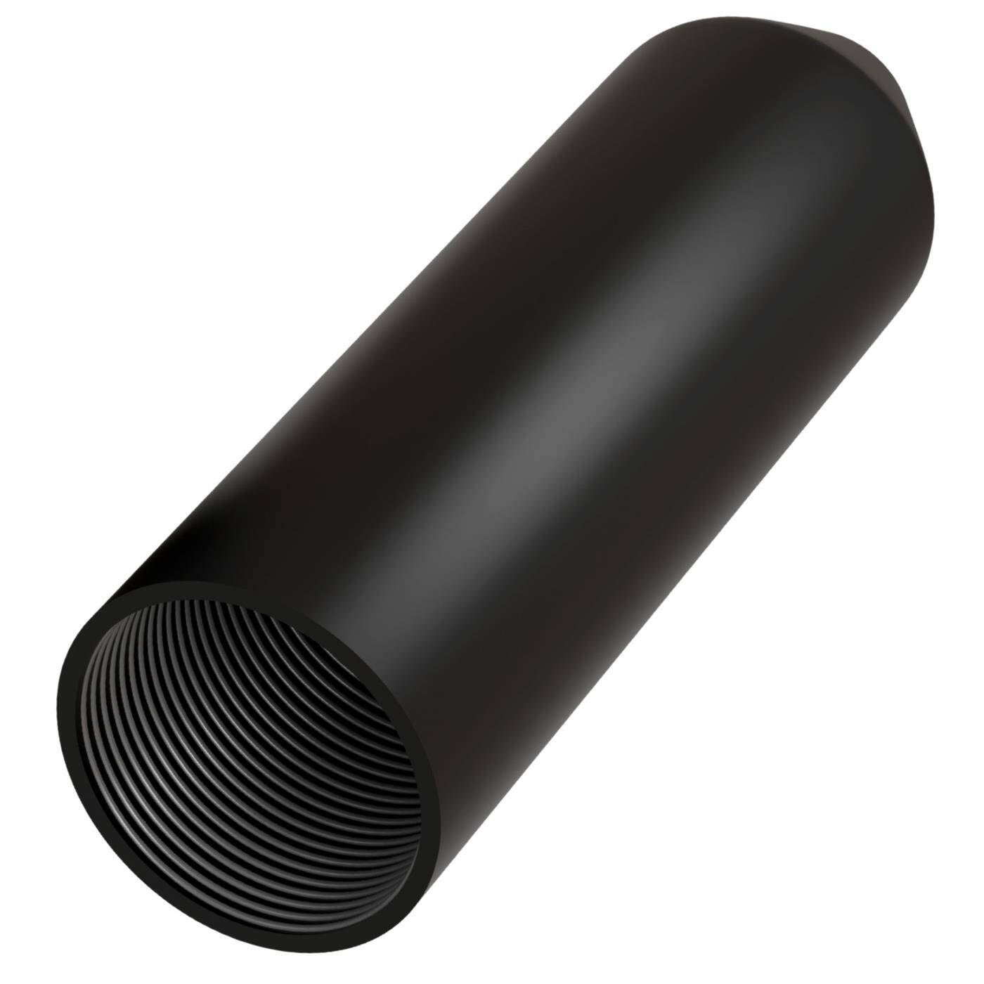 Lumonic I Heat-shrink end cap with adhesive I 20 -> 6mm I black I Ratio 3:1 I cross-linked polyolefin I Shrink cap I for cables, pipes and ropes