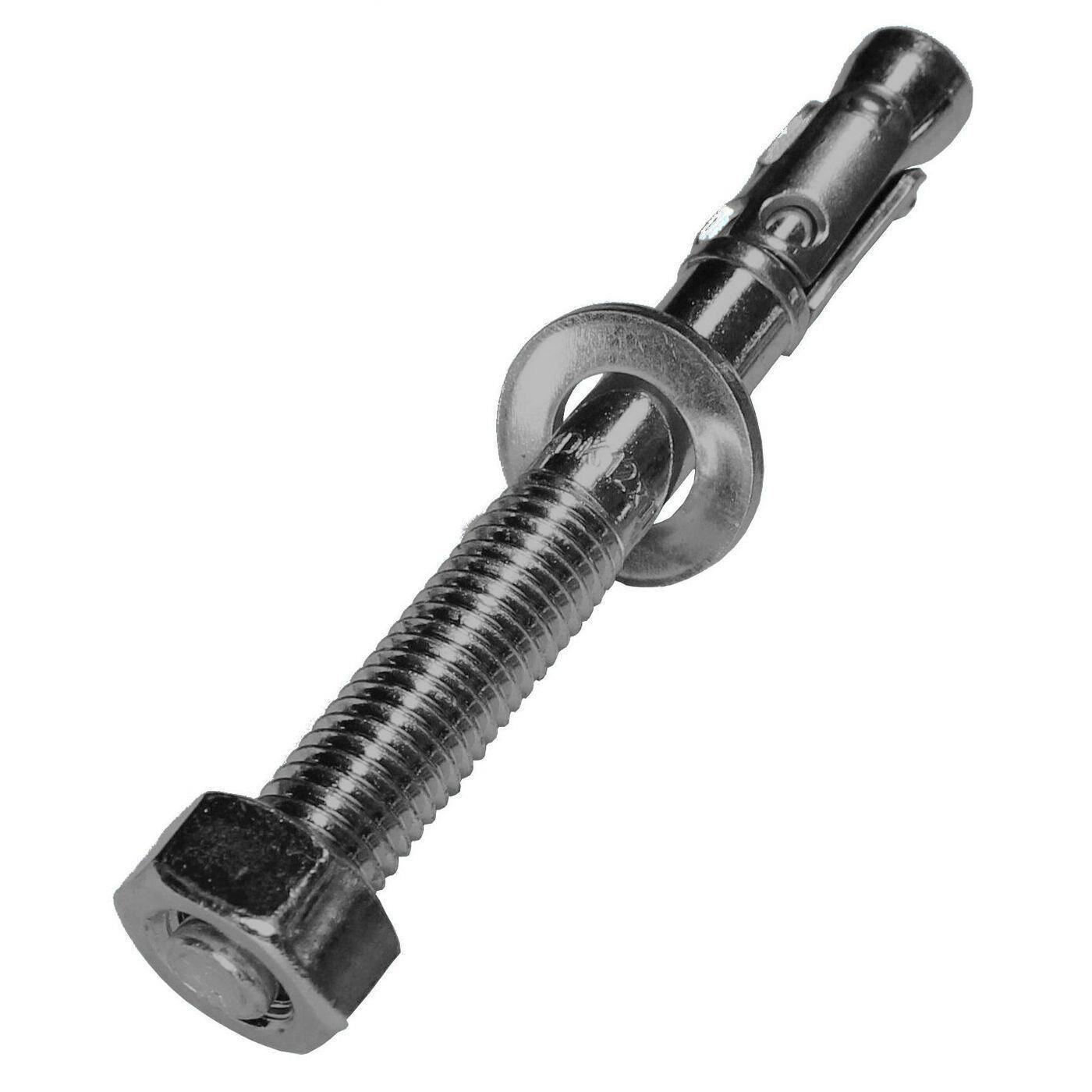 M12 x 110mm Schwerlastanker Edelstahl A4 Keilanker Metalldübel Bolzenanker Blitzdübel