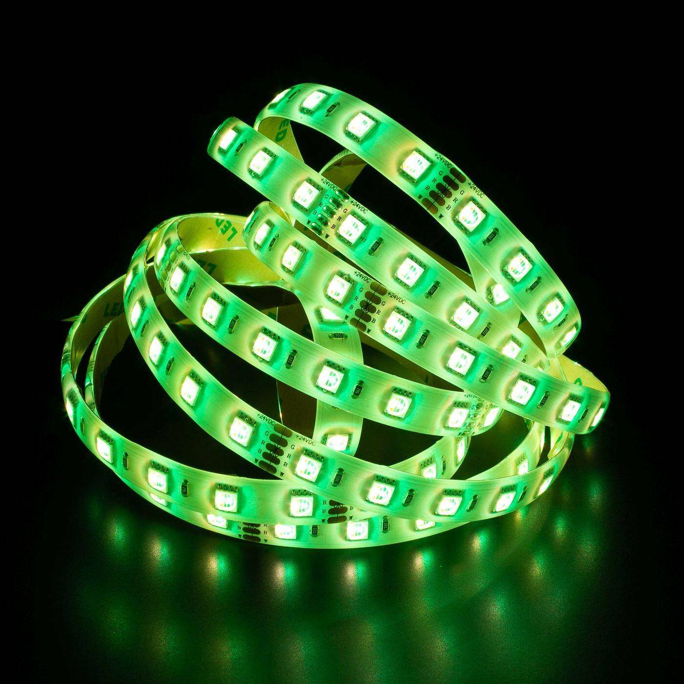5m (500cm) RGBW 6000K 4in1 LED Streifen Band Leiste 24V IP65 300LEDs 60LED/m SMD5050