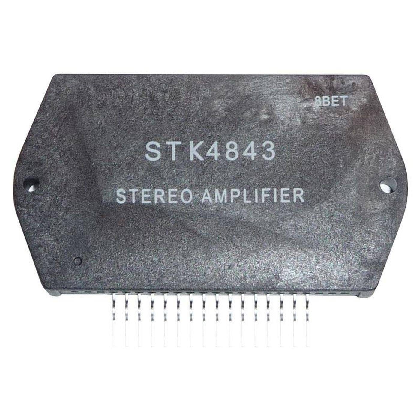 Hybrid-IC STK4843 80x45mm Stereo Leistungsverstärker Hybrid-IC STK4843 80x45mm Stereo Leistungsverstärker