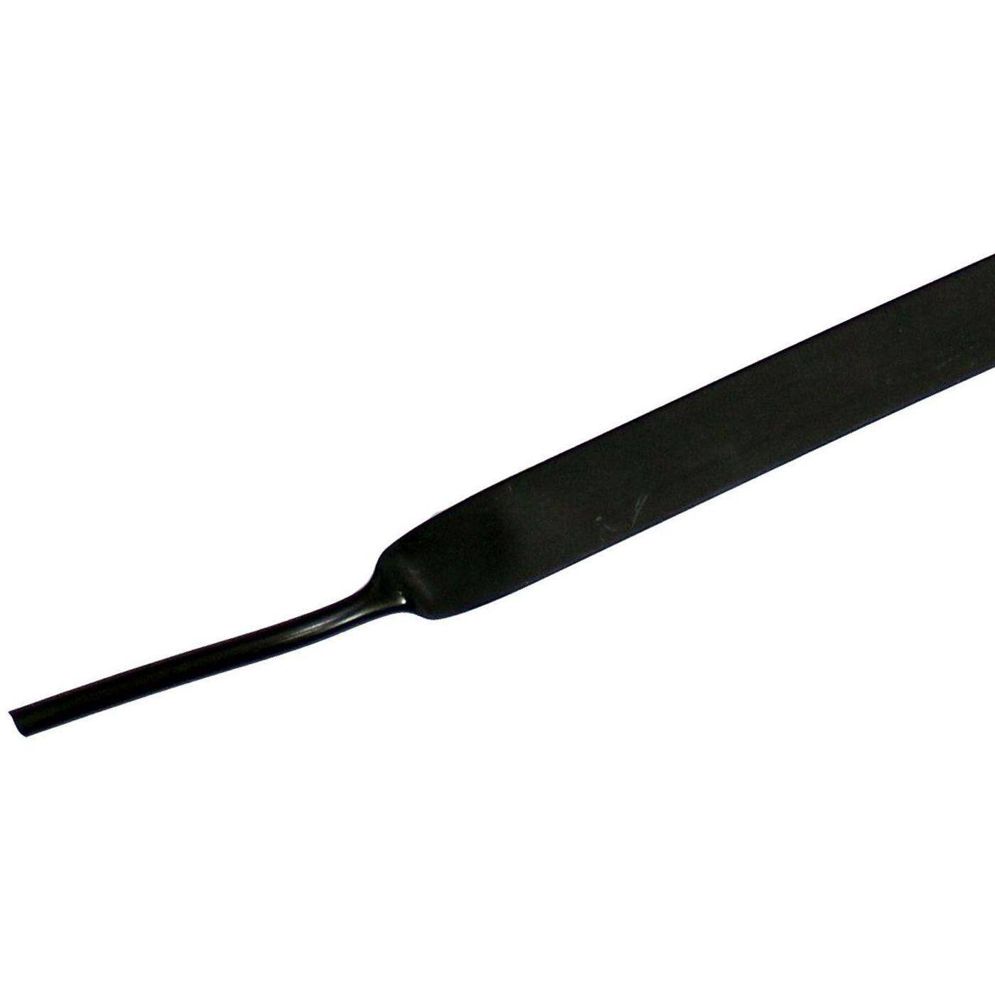 1m Heat shrink tubing 3:1 12 -> 4mm Black