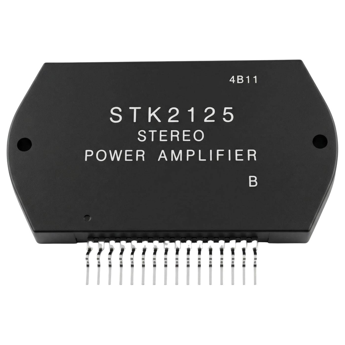 Hybrid IC STK2125 80x45mm Stereo Power amplifier