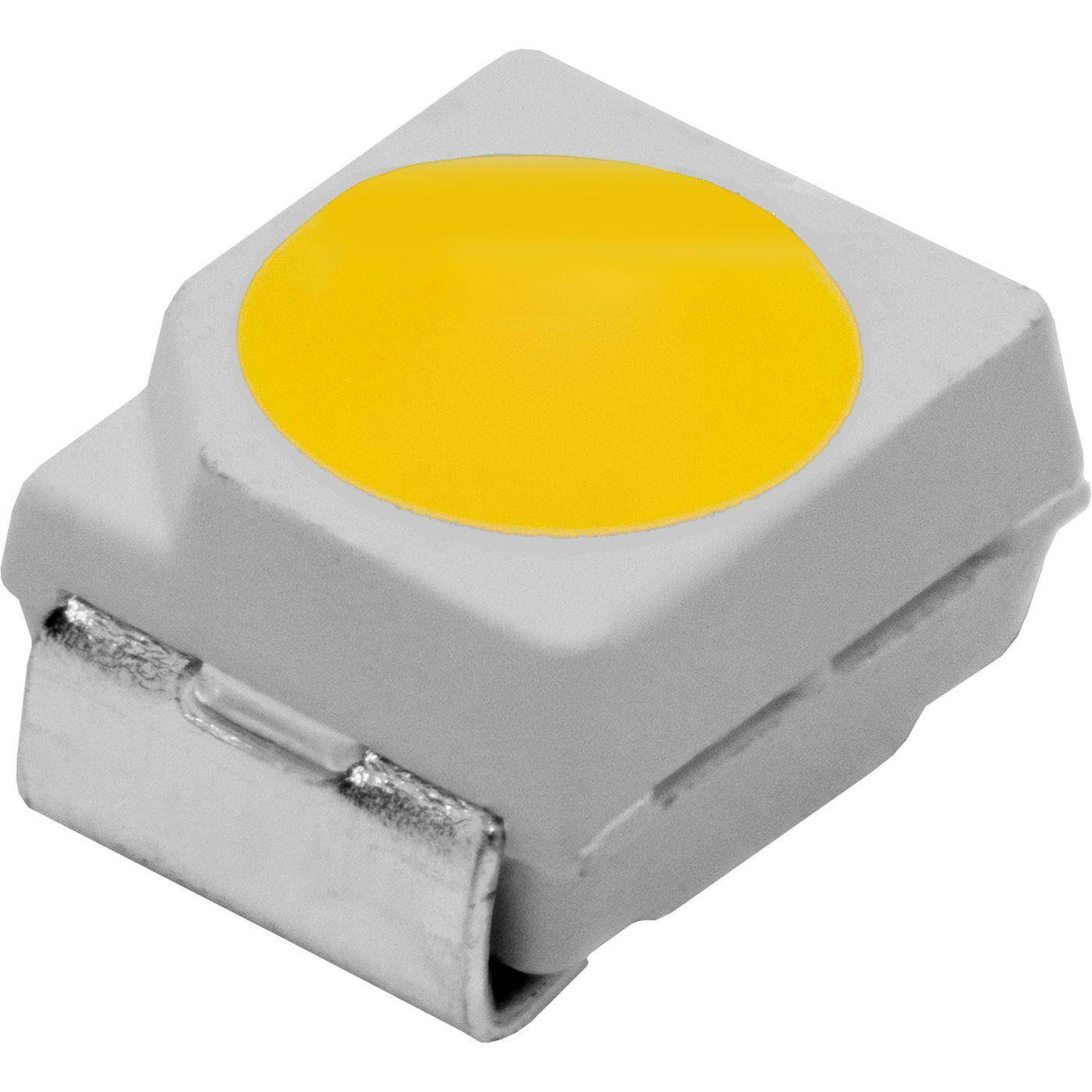 Lumonic 20x Superhelle LEDs vom Typ SMD 3528 PLCC2 - High Power LEDs zum selber Löten DIY in Farbe Kalt-Weiß 6000K - Durchmesser: 3,5x2,8mm