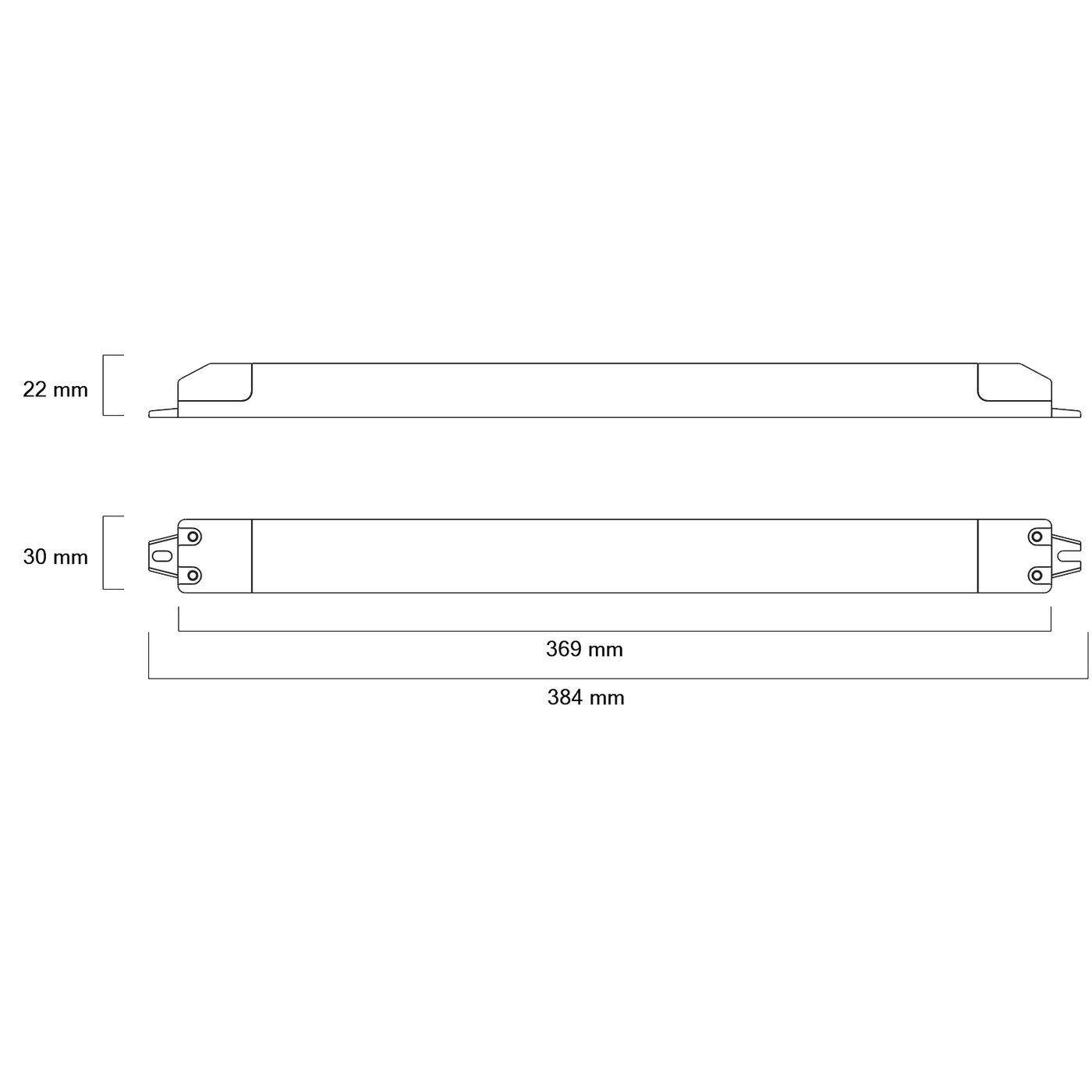 Self SLT200-24VFG-UN 200W 24V 4,17A LED Netzteil für Möbel extrem flach