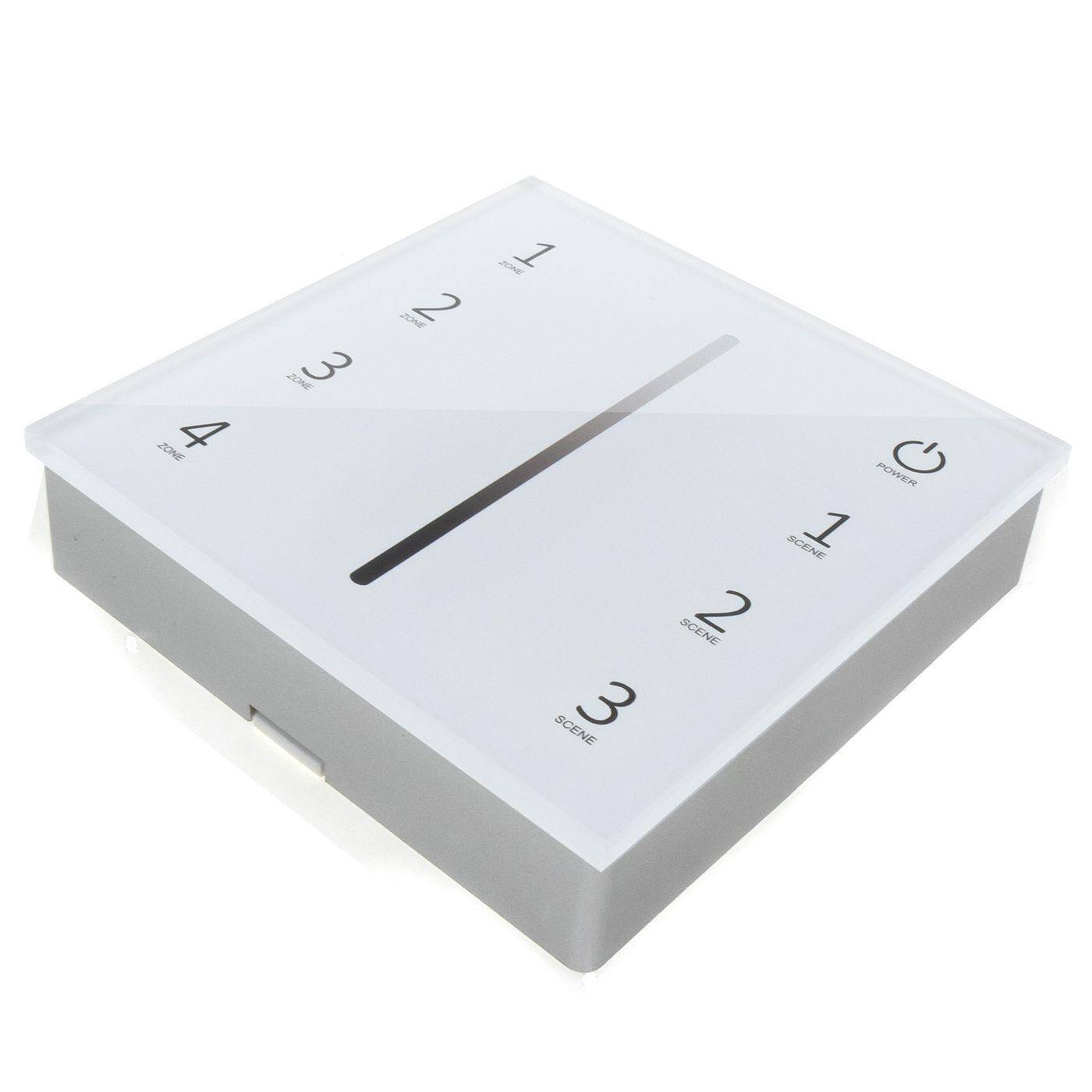 Elegance LED 4-Zone Wand Touch Panel Controller Funk 3V 2-Pin; einfarbig