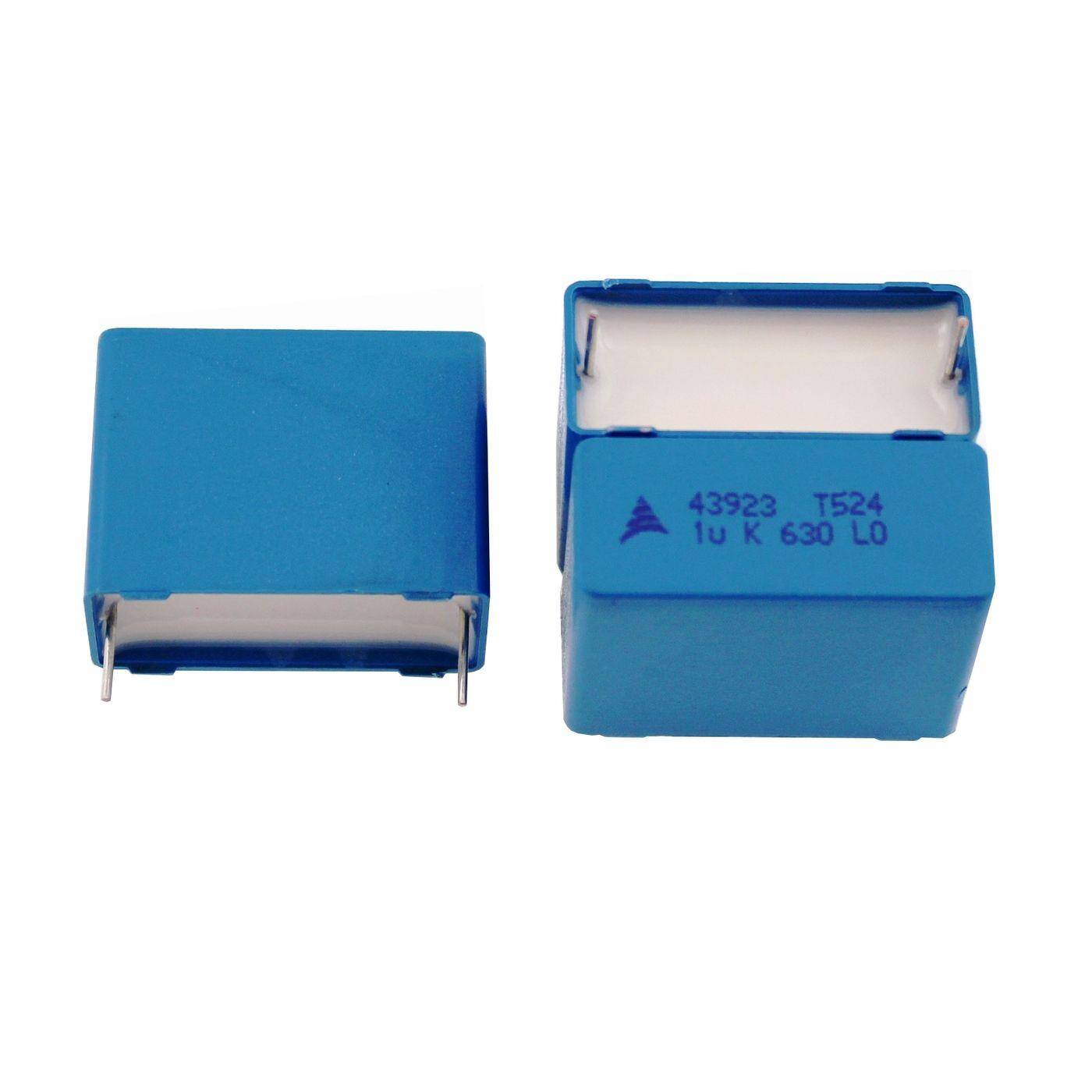 MKT Folien Kondensator Radial 1µF 630V DC Epcos B32524Q8105K 1000nF