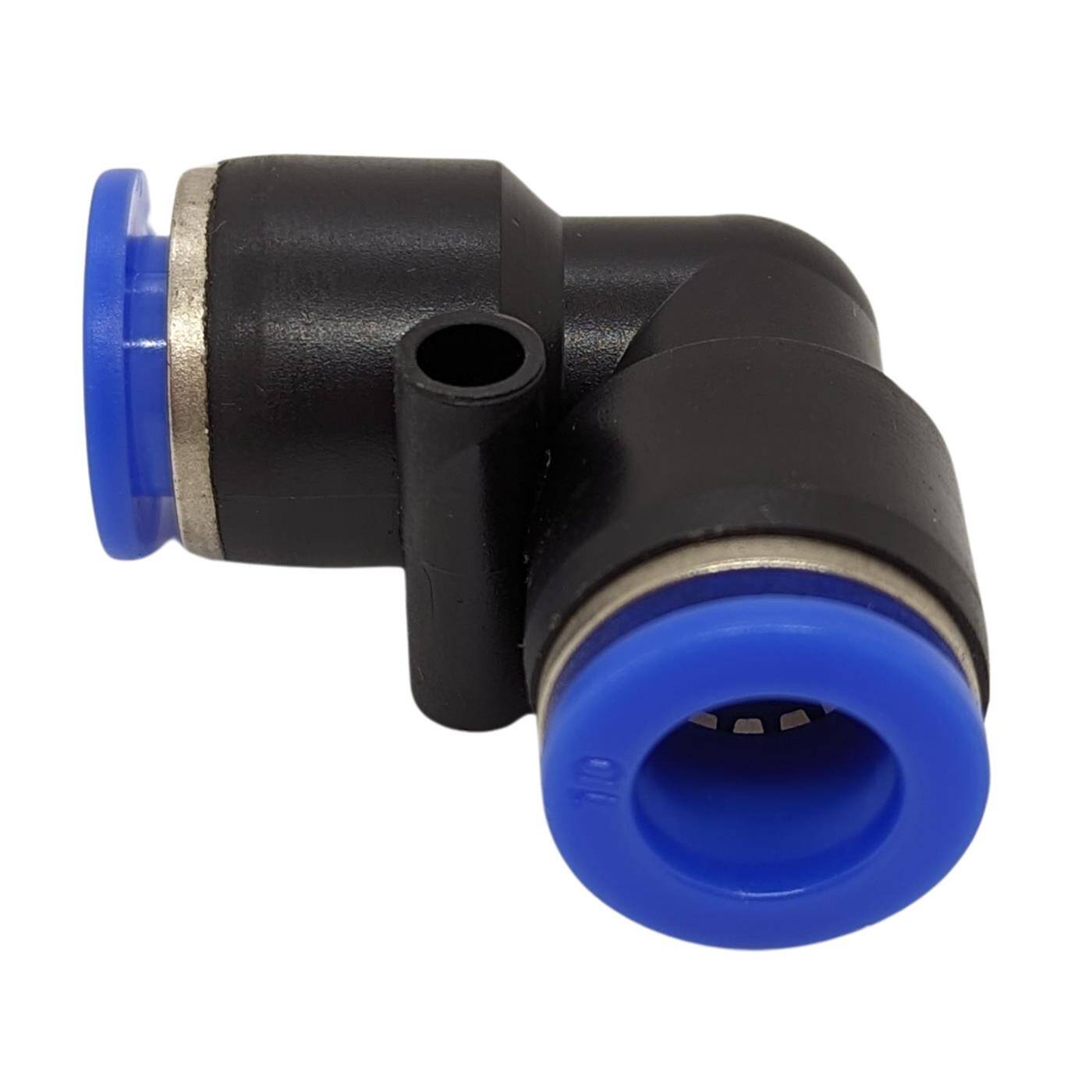PU Schlauch 90° Steckverbinder 10mm Winkel-Verbinder L-Steckverbinder pneumatischer Steckverbinder Schlauchverbinder Druckluft & Automatisierung