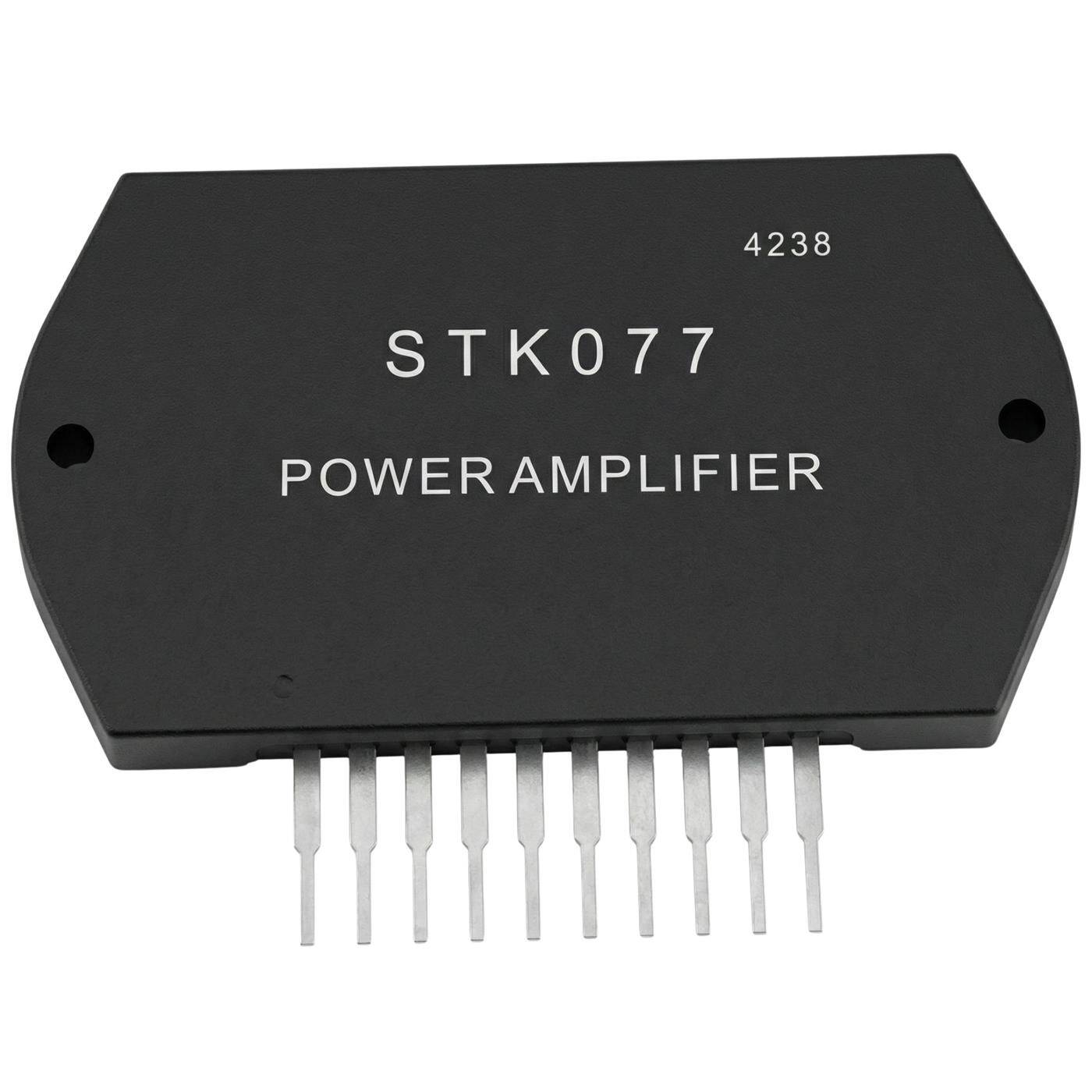 Hybrid IC STK077 80x45mm Power amplifier