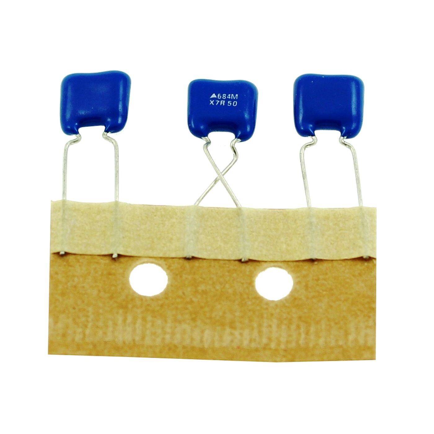 Ceramic Capacitor 0,68nF 50V DC Epcos B37984M5684M51 d7x7mm 680pF Ceramic Capacitor 0,68nF 50V DC Epcos B37984M5684M51 d7x7mm 680pF