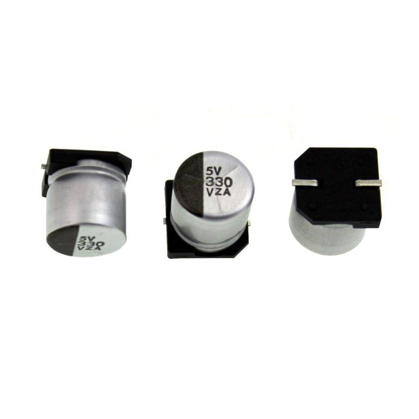 SMD Elko Kondensator 330µF 35V | Elektrolytkondensator bis zu einer Temperatur von 105°C | 10x10mm | 330uF 2416RMZA35VC330MJ10E United Chemi-Con