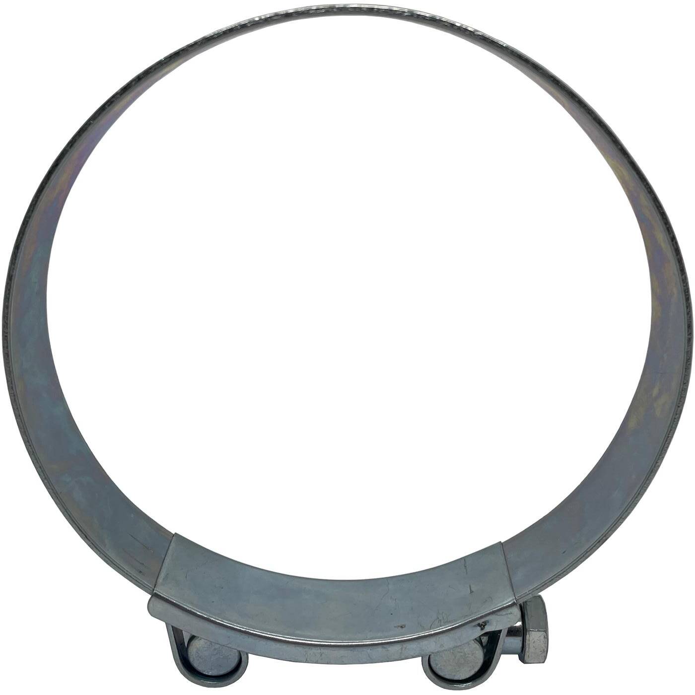 1x Lumonic Gelenkbolzenschelle Edelstahl 140-148mm V2A Auspuffschelle für Bau PKW LKW