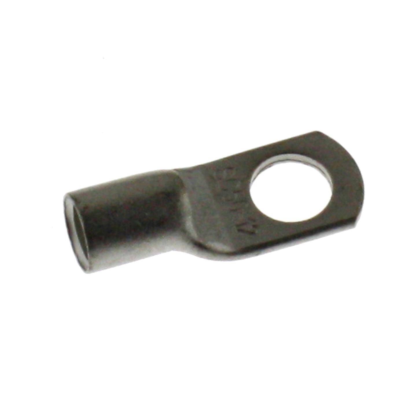 Tubular cable lug blank 50mm² Hole diameter M12 SC50-12 Ring lug Copper tinned