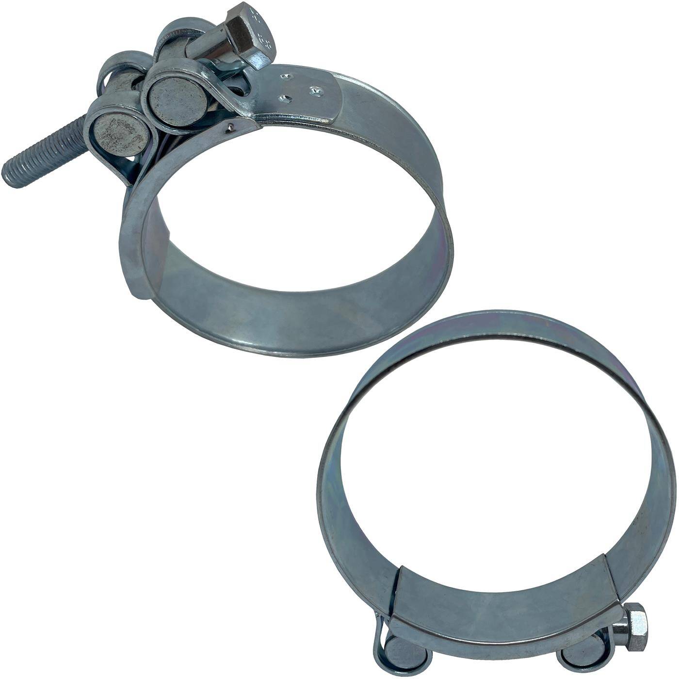 4x Lumonic Gelenkbolzenschelle Edelstahl 98-103mm V2A Auspuffschelle für Bau PKW LKW