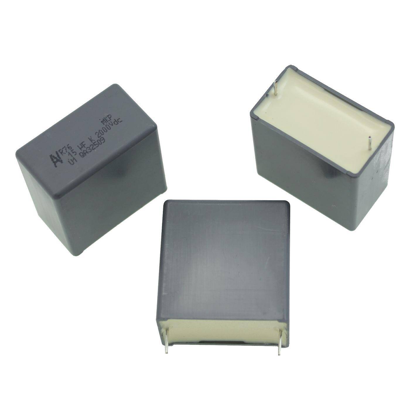Arcotronics MKP Foil Capacitor | 0,15µF 2000V DC I 2-Pin Connection I 2-Pin I 0,15uF, 150nF I Capacitor for crossover networks of loudspeakers or for interference suppression of electrical devices