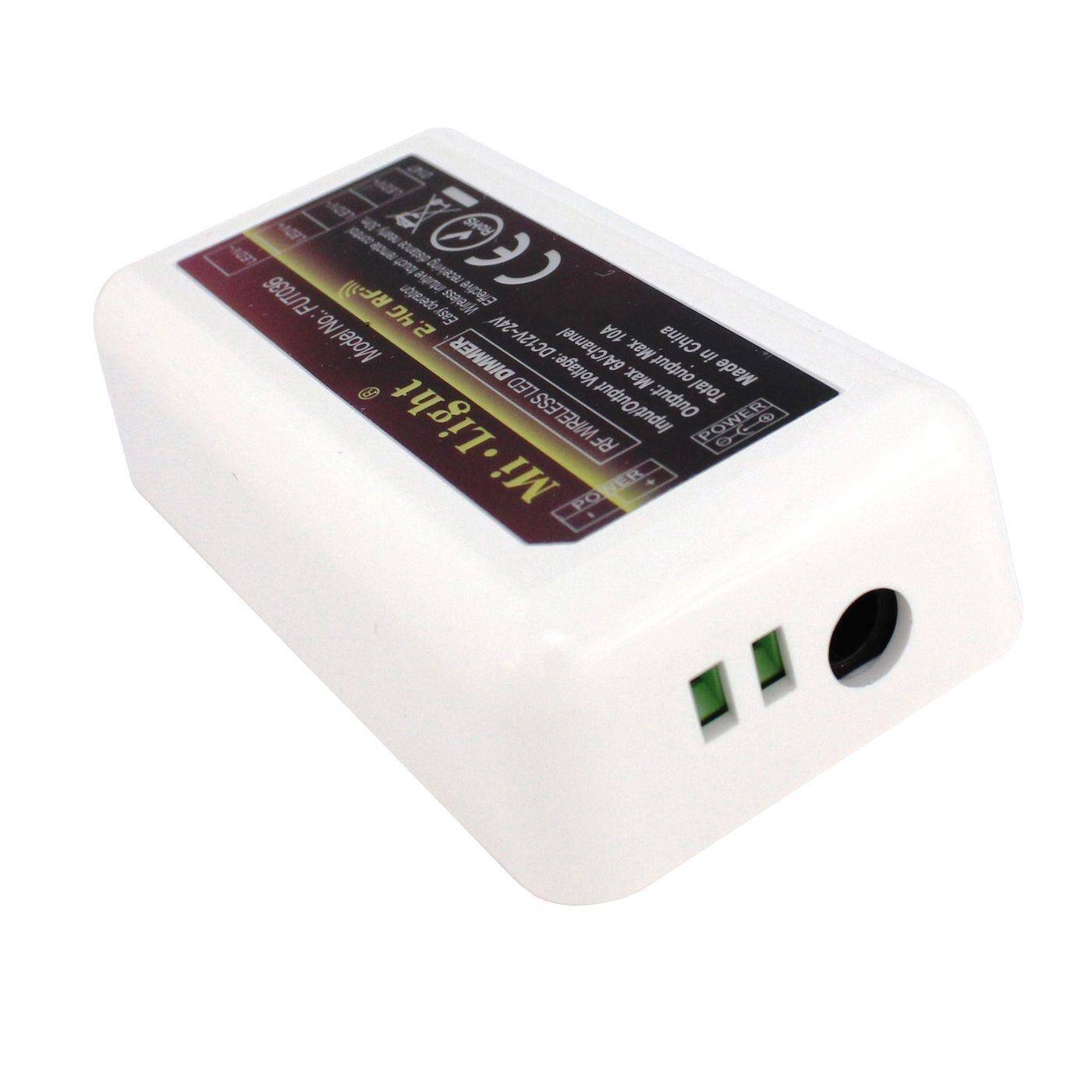 MiLight MiBoxer LED 4-Zone Empfänger 12...24V 240W WLAN + RF 2,4GHz Controller 2-Pin; einfarbig