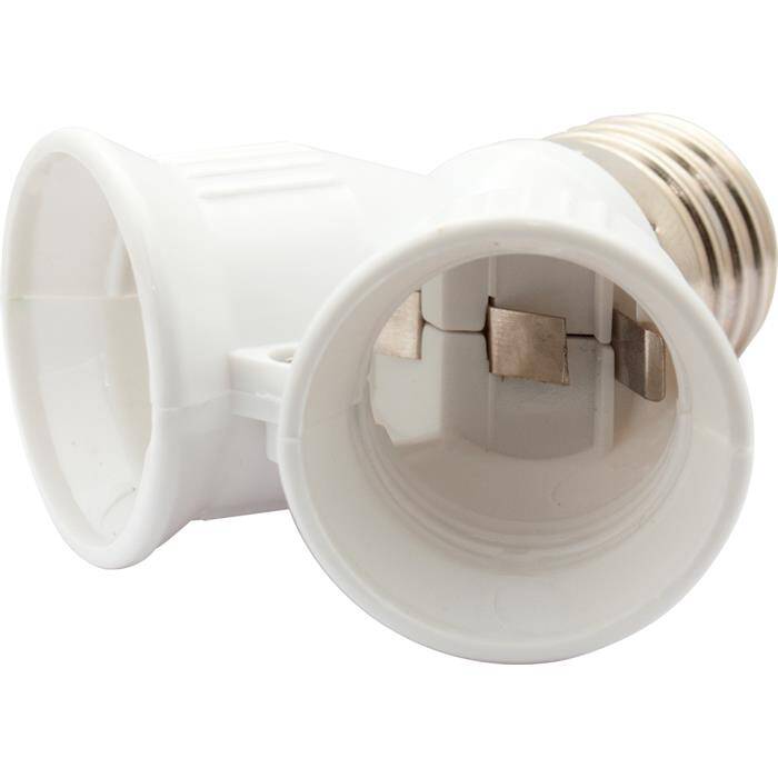 5x E27 -> 2x E27 LED Lamp socket Adapter Socket Converter Lamp 5x E27 -> 2x E27 LED Lamp socket Adapter Socket Converter Lamp