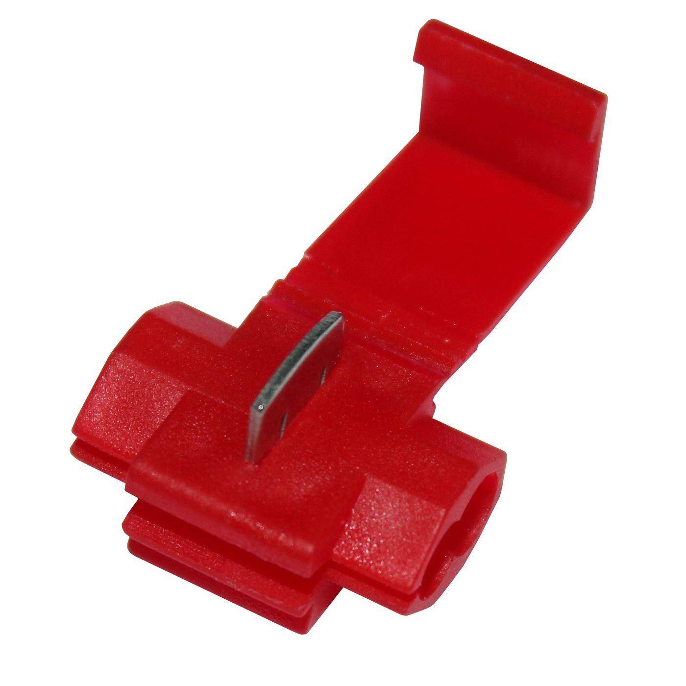 Abzweigverbinder vollisoliert 0,5-1,5mm² Rot Stromdieb Japaner Kupfer verzinnt Abzweigverbinder vollisoliert 0,5-1,5mm² Rot Stromdieb Japaner Kupfer verzinnt