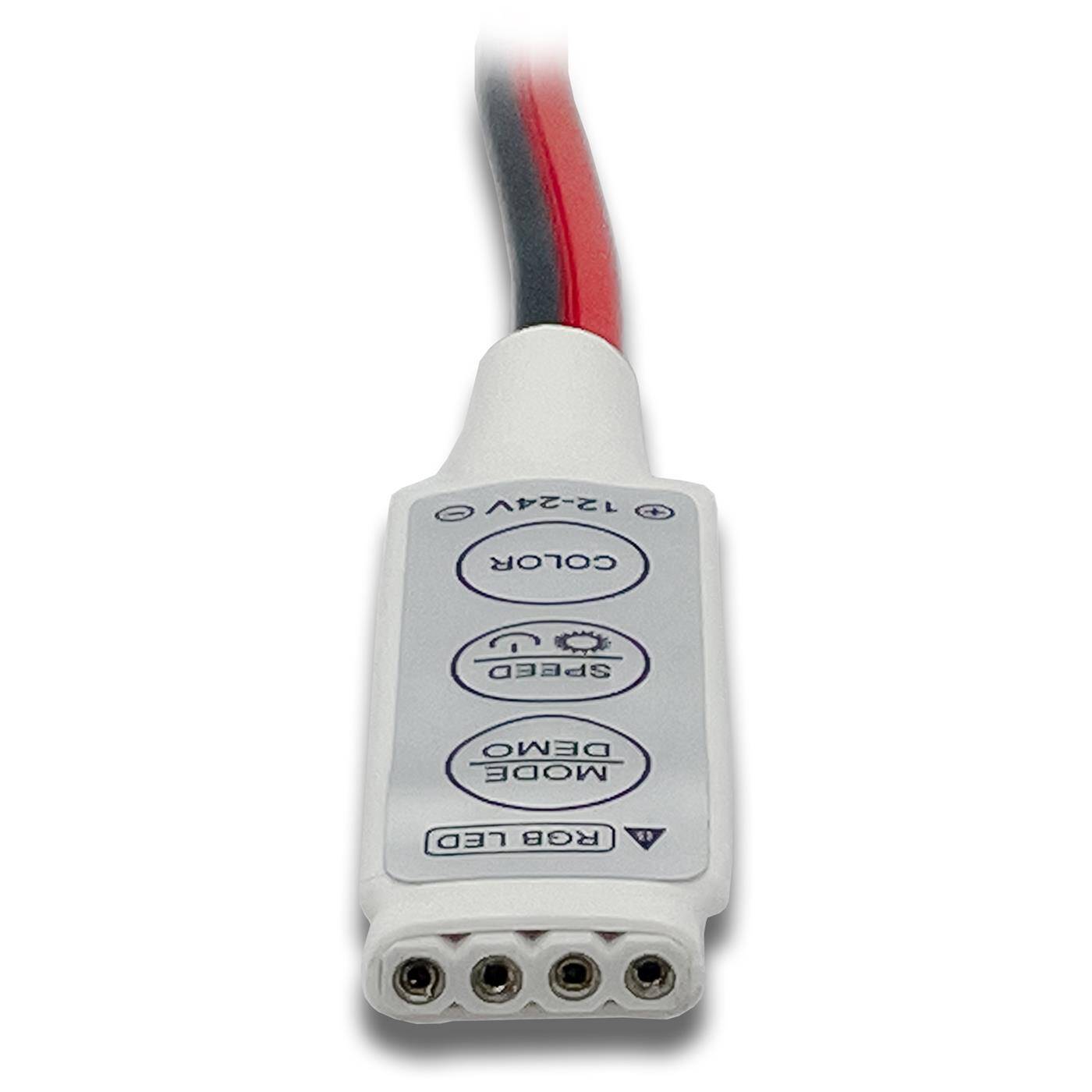 Mini RGB LED Controller 12V 72W RGB; 4-Pin Plug + Play