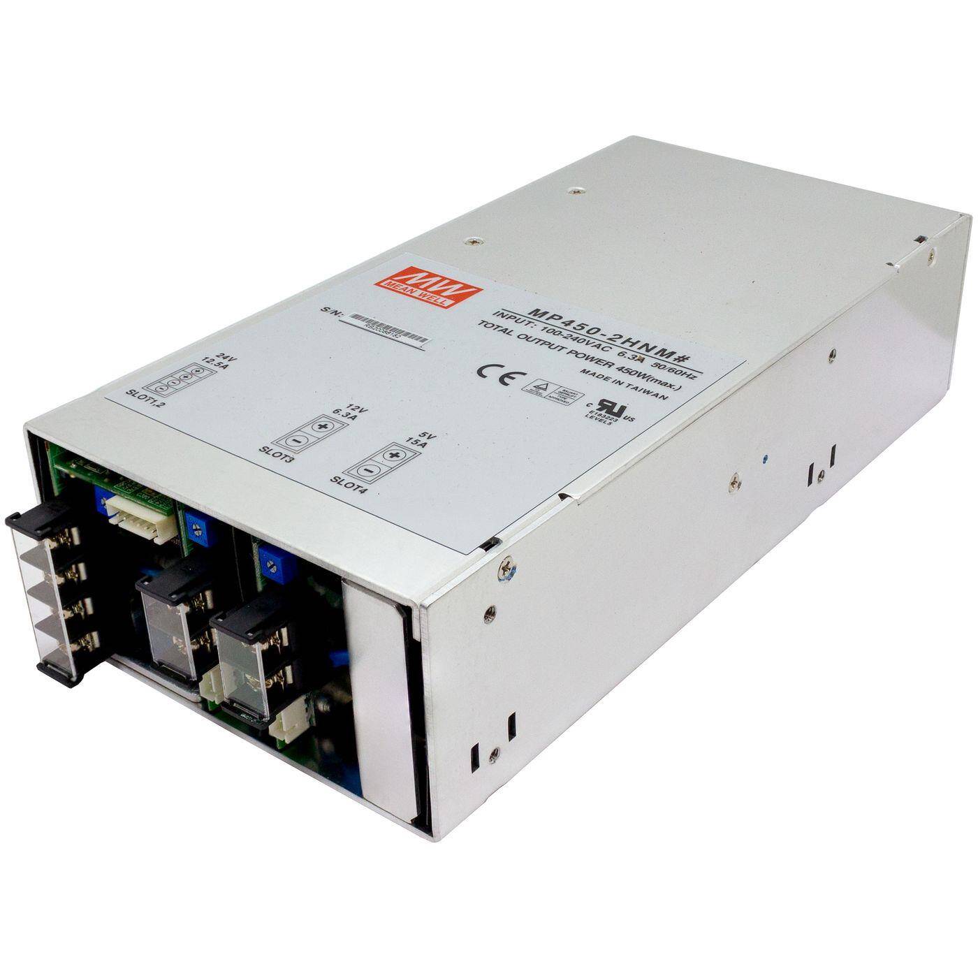 MEAN WELL MP450-2HNM# 450W 15A@5V 63A@12V 12,5A@24V Industrial power supply
