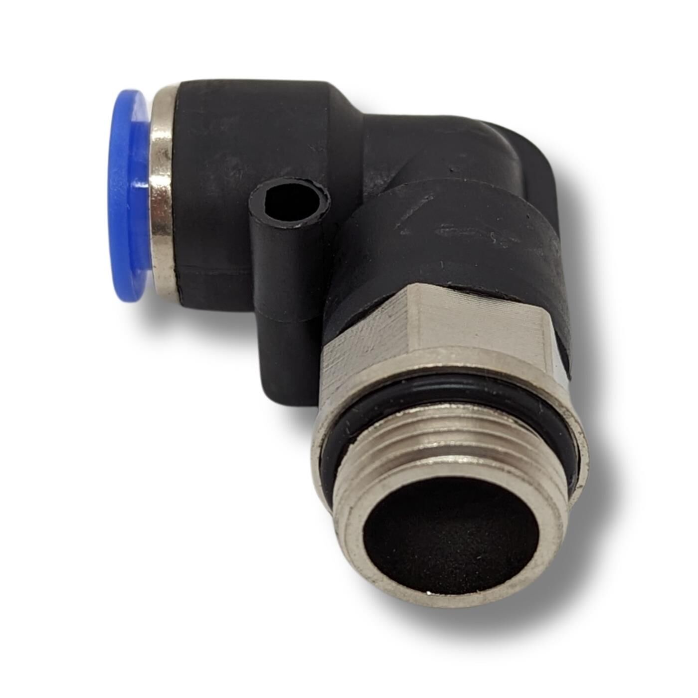 PU Schlauch 90° Steckverbinder Fitting mit Außengewinde I 10mm*3/8Zoll I Winkel-Verbinder I L-Steckverbinder I pneumatischer Steckverbinder I Fitting I Druckluft & Automatisierung