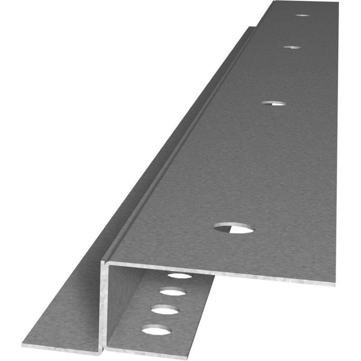 2m LED Trockenbauprofil ADP für freie Flächengestaltung für Gipskartonplatten Stahl Zinkblech