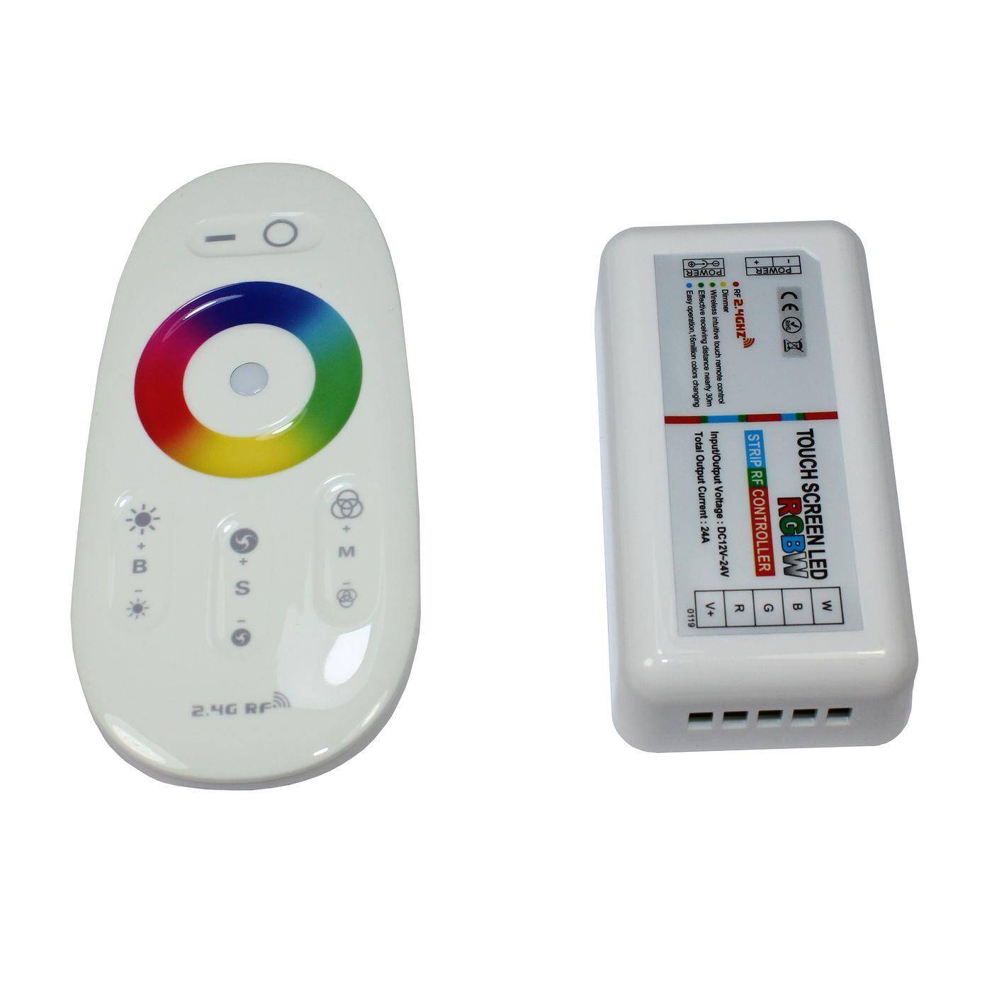 Milight RGBW LED Touch RF Controller Weiß 12...24V 240W RGB+W; 5-Pin