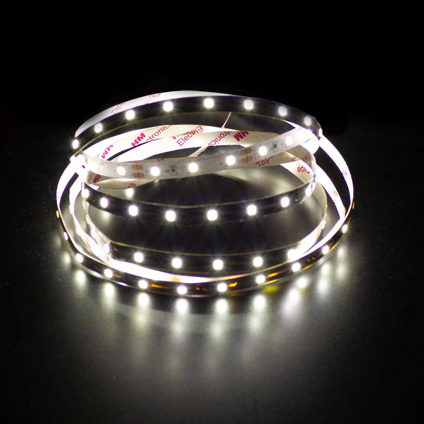 5m (500cm) LED Strip Tape Bar 12V Neutral White 4500K IP20 300LEDs 60LED/m SMD3528