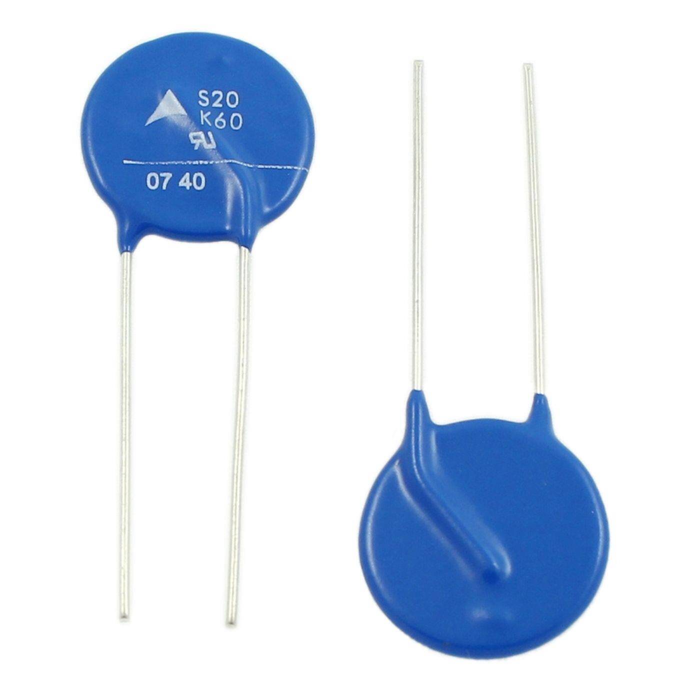 Slices varistor S20K60 60V 1W RM10 d21x4mm Epcos B72220S600K101 Slices varistor S20K60 60V 1W RM10 d21x4mm Epcos B72220S600K101