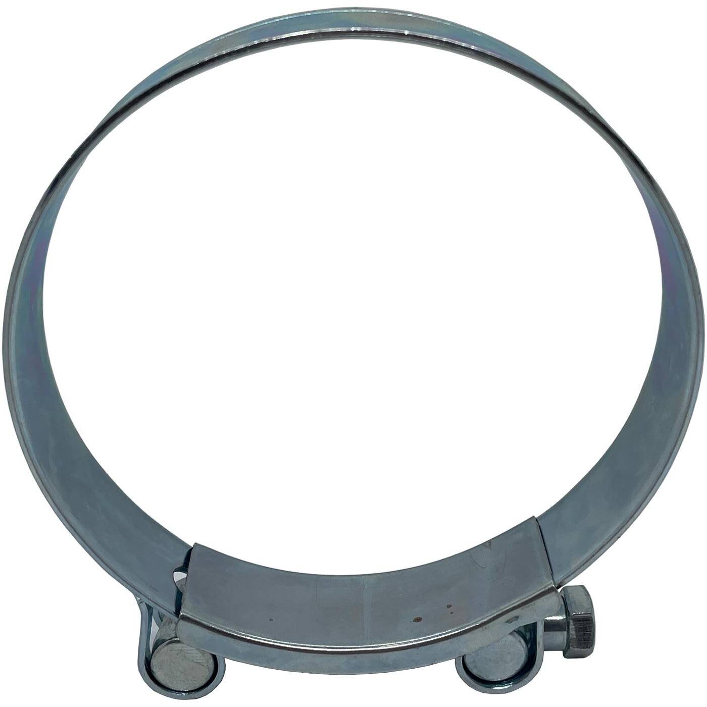 4x Lumonic Gelenkbolzenschelle 122-130mm Verzinkt Auspuffschelle für Bau PKW LKW