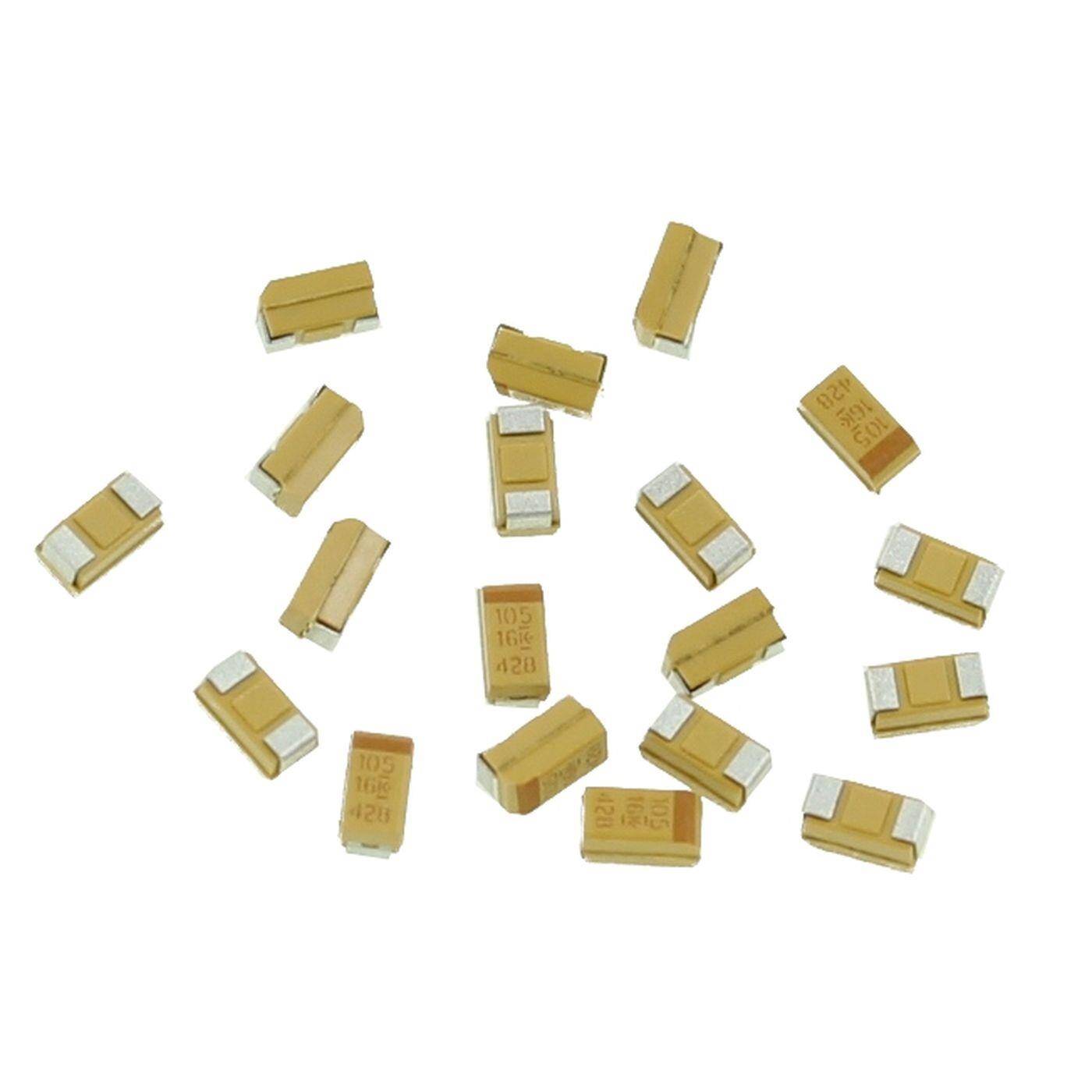 Tantal Kondensator SMD A 1µF 16V 125°C 3,2x1,6mm Kemet T491A105K016AS 1uF Tantal Kondensator SMD A 1µF 16V 125°C 3,2x1,6mm Kemet T491A105K016AS 1uF