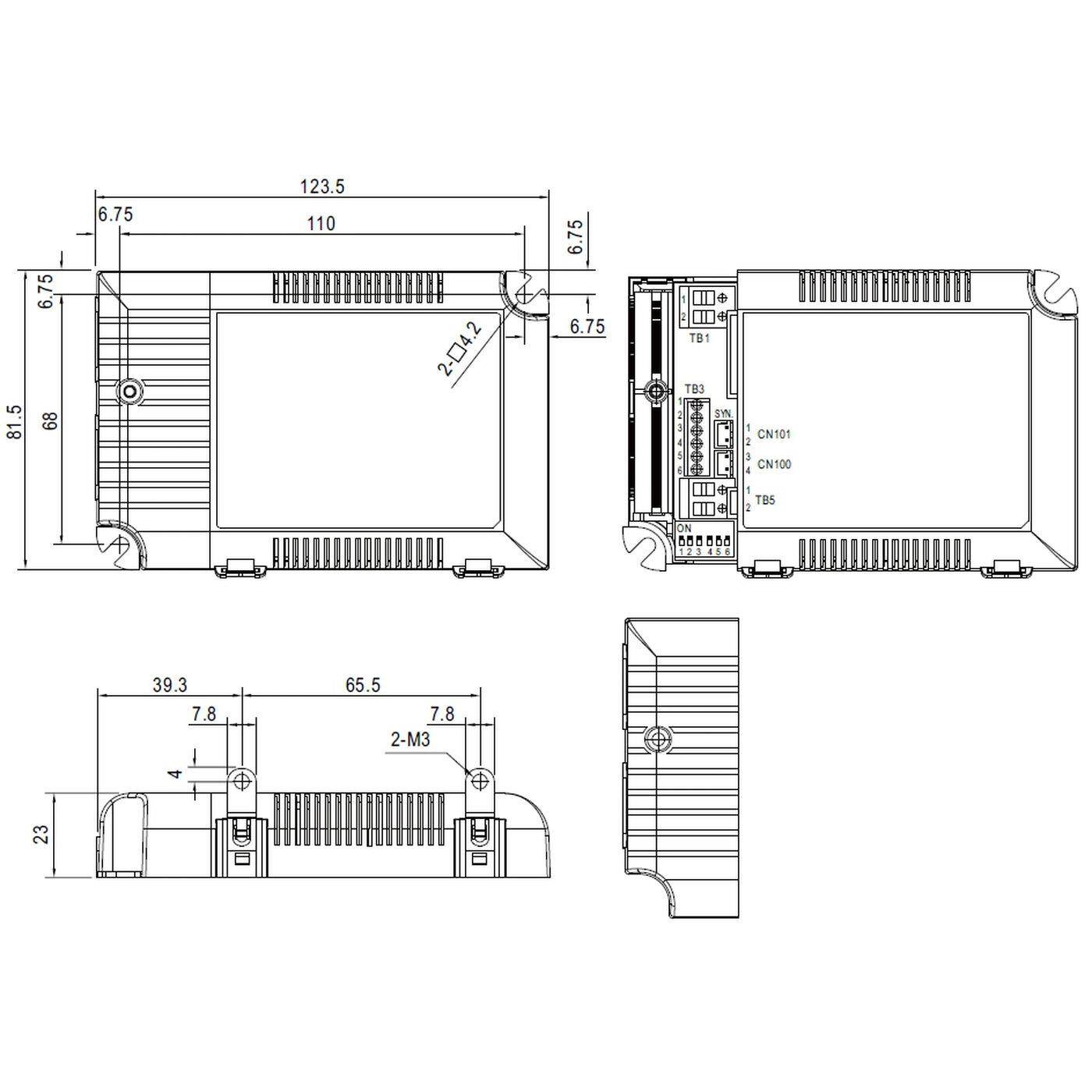 LCM-40 42W 0-10V Dimmbar Konstantstrom LED Netzteil Treiber Trafo 350 500 600 700 900 1050 1400mA