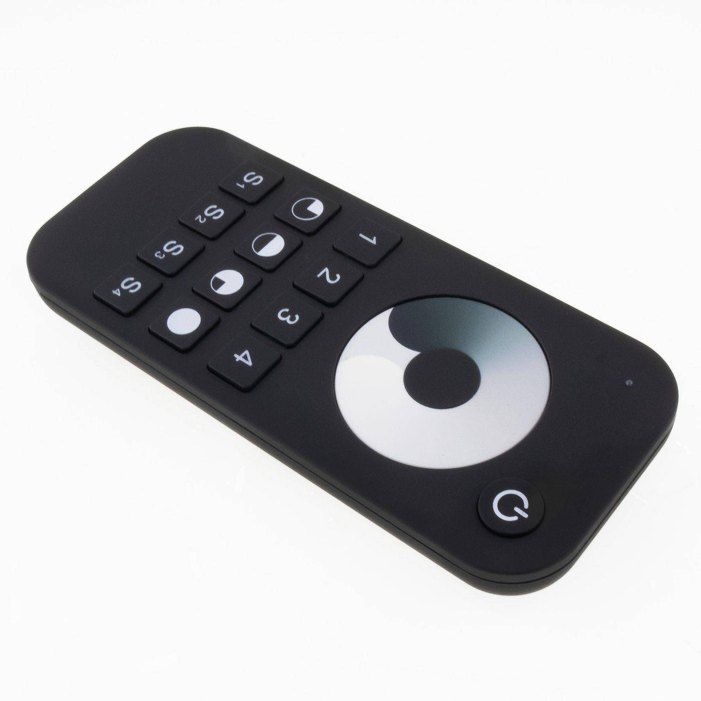 Elegance LED 4-Zone Fernbedienung Touch 2,4GHz schwarz 2-Pin; einfarbig