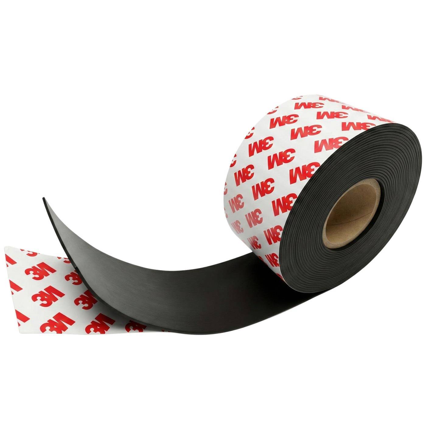 5m Magnetic tape 50x1mm Flexible, self-adhesive, can be cut to size without drilling Fly screen school and blackboard