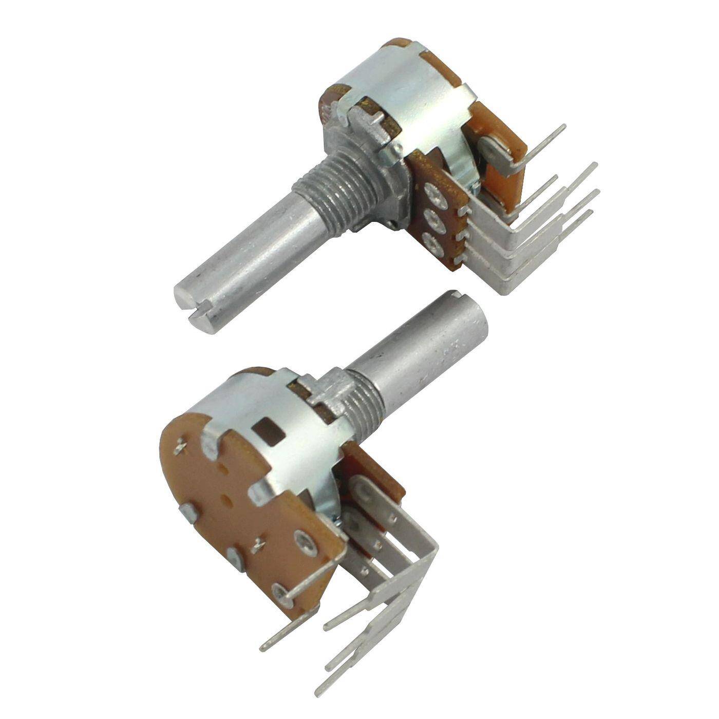 Potentiometer fully potted standing 100kOhm ±20% Alpha B100K