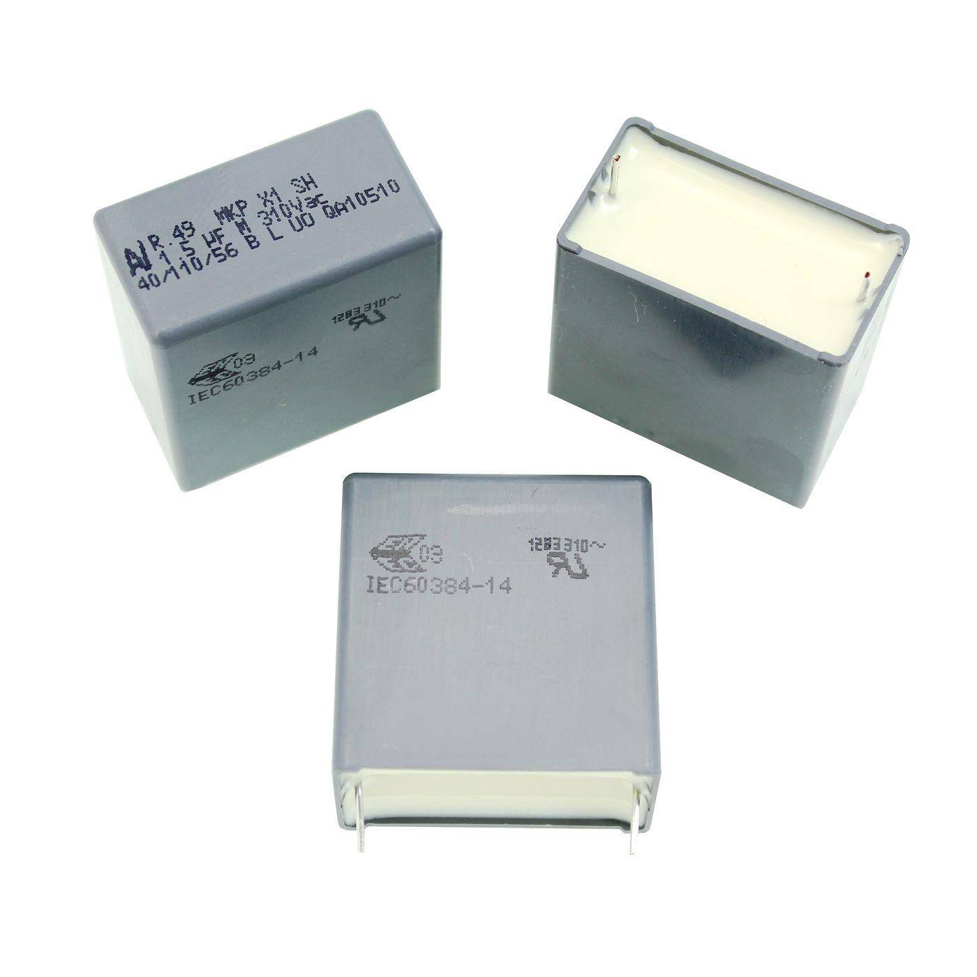 Arcotronics MKP Entstörkondensator | 1,5µF 310V AC I 2-Pin Anschluss I 2-Pin I 1,5uF, 1500nF I Kondensator gegen Flackern | für Haushaltsgeräte, Elektrowerkzeuge, Gebäudetechnik, Industrieanwendungen, LED
