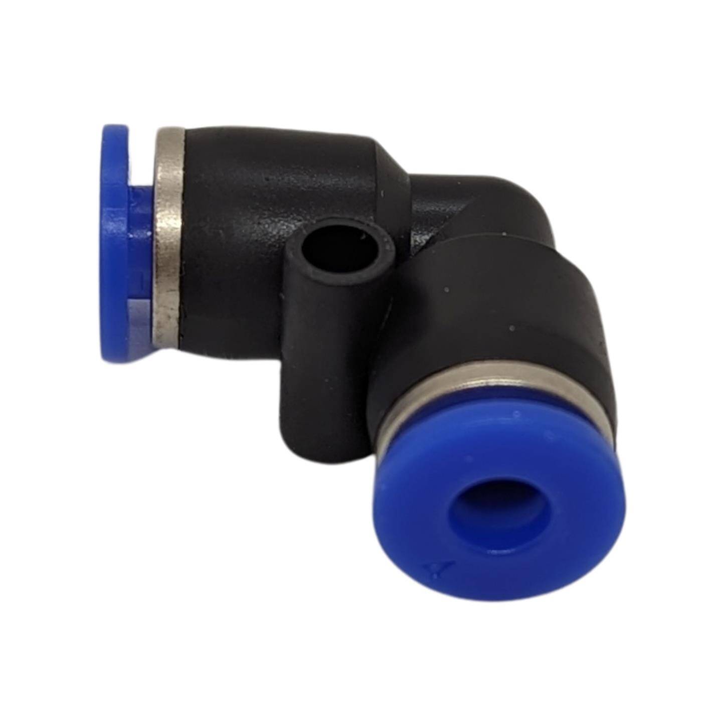 PU Schlauch 90° Steckverbinder 4mm Winkel-Verbinder L-Steckverbinder pneumatischer Steckverbinder Schlauchverbinder Druckluft & Automatisierung