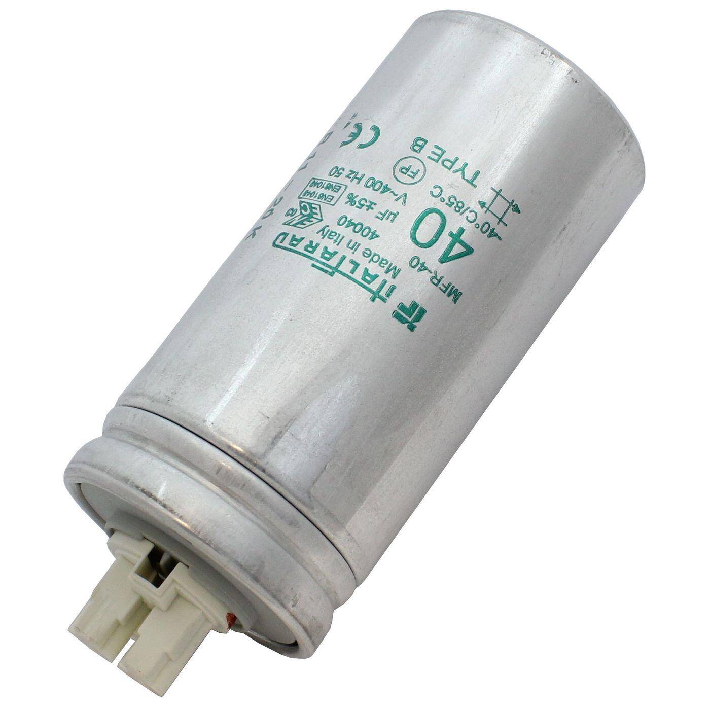 Capacitor 40µF 400V 50x103mm Push-In Italfarad 40uF
