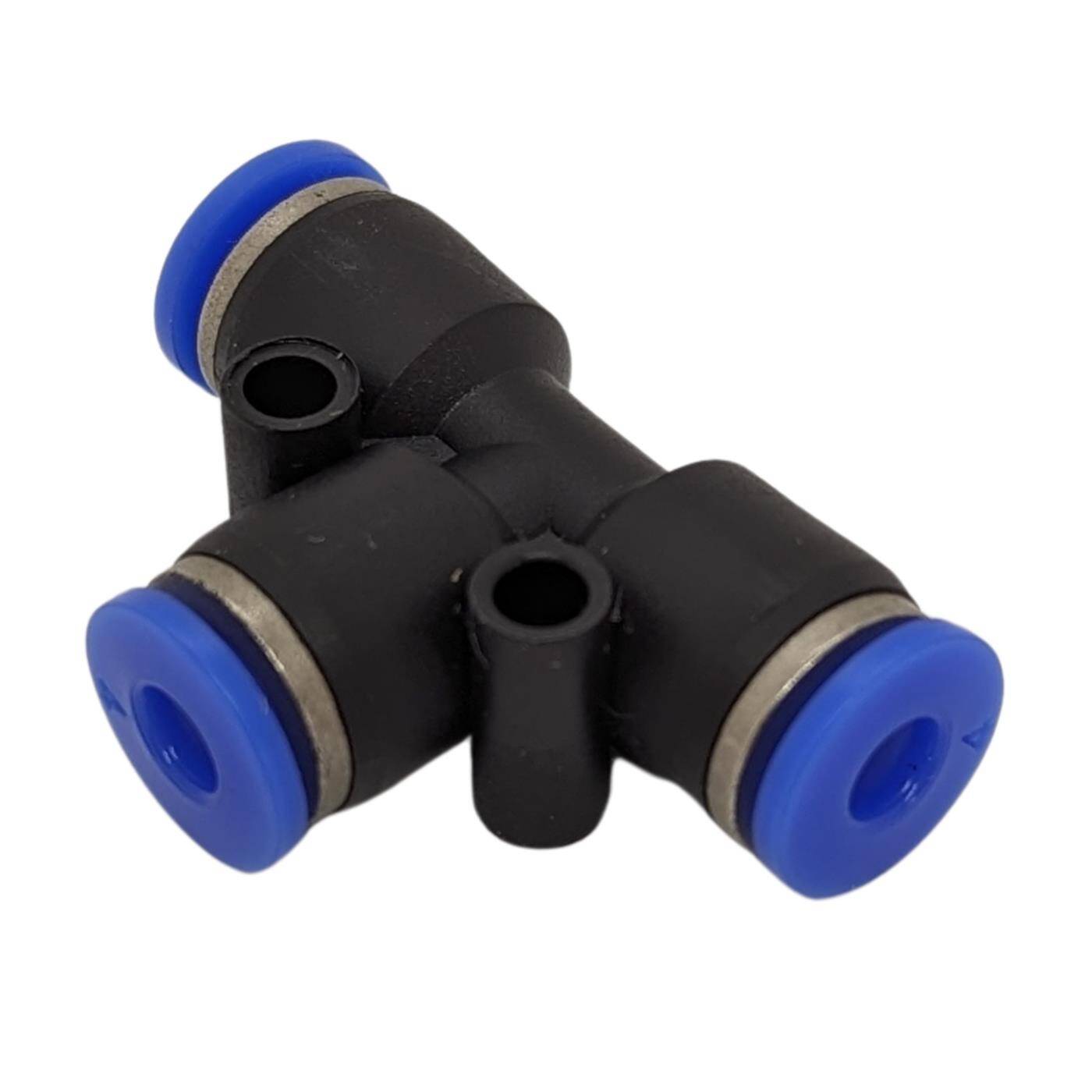 PU Schlauch T-Steckverbinder 4mm T-Stück Push-in pneumatischer Steckverbinder T-Verteiler Druckluft & Automatisierung