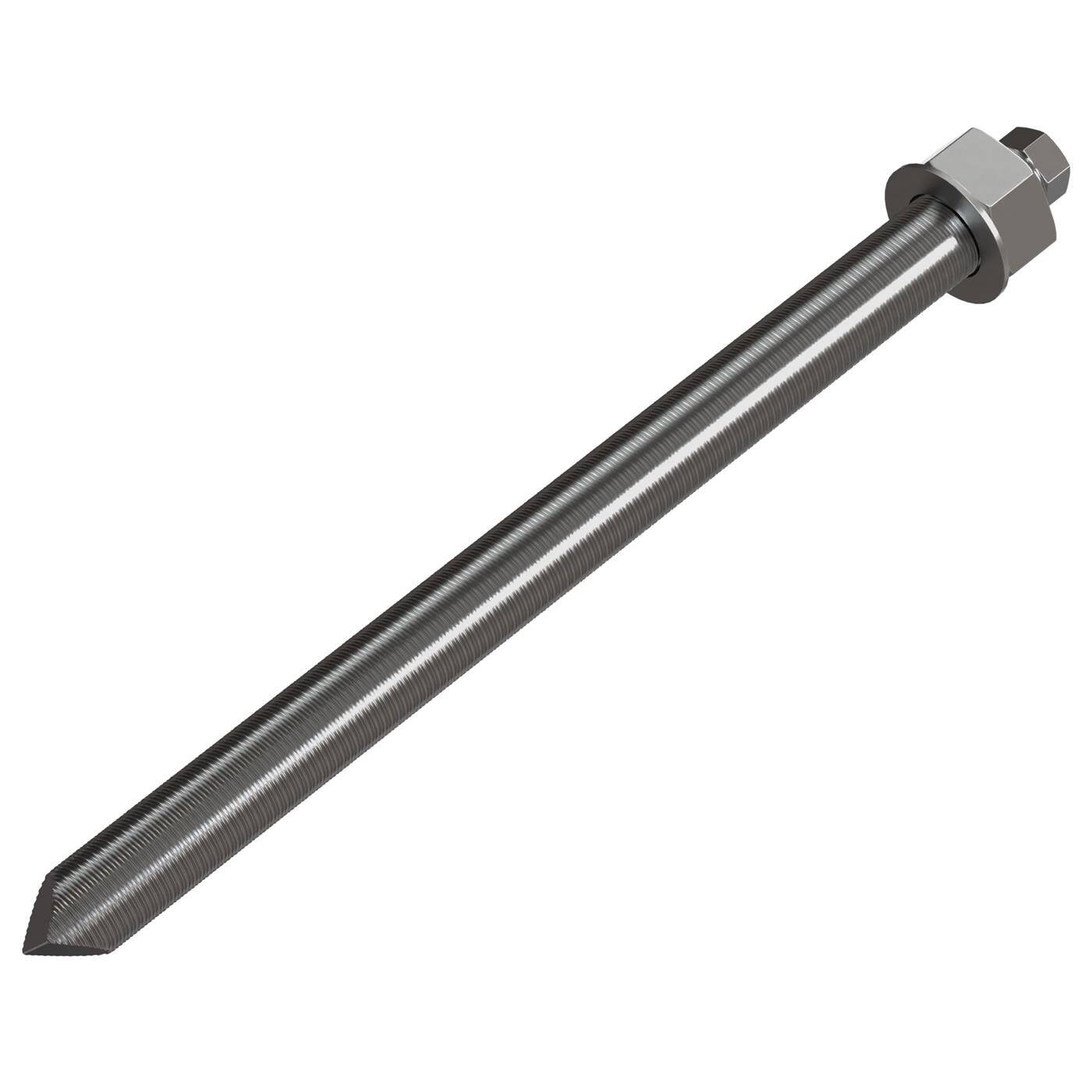 M16 x 230mm Ankerstange Edelstahl A4 Metalldübel Schwerlastdübel Verbundankerstange