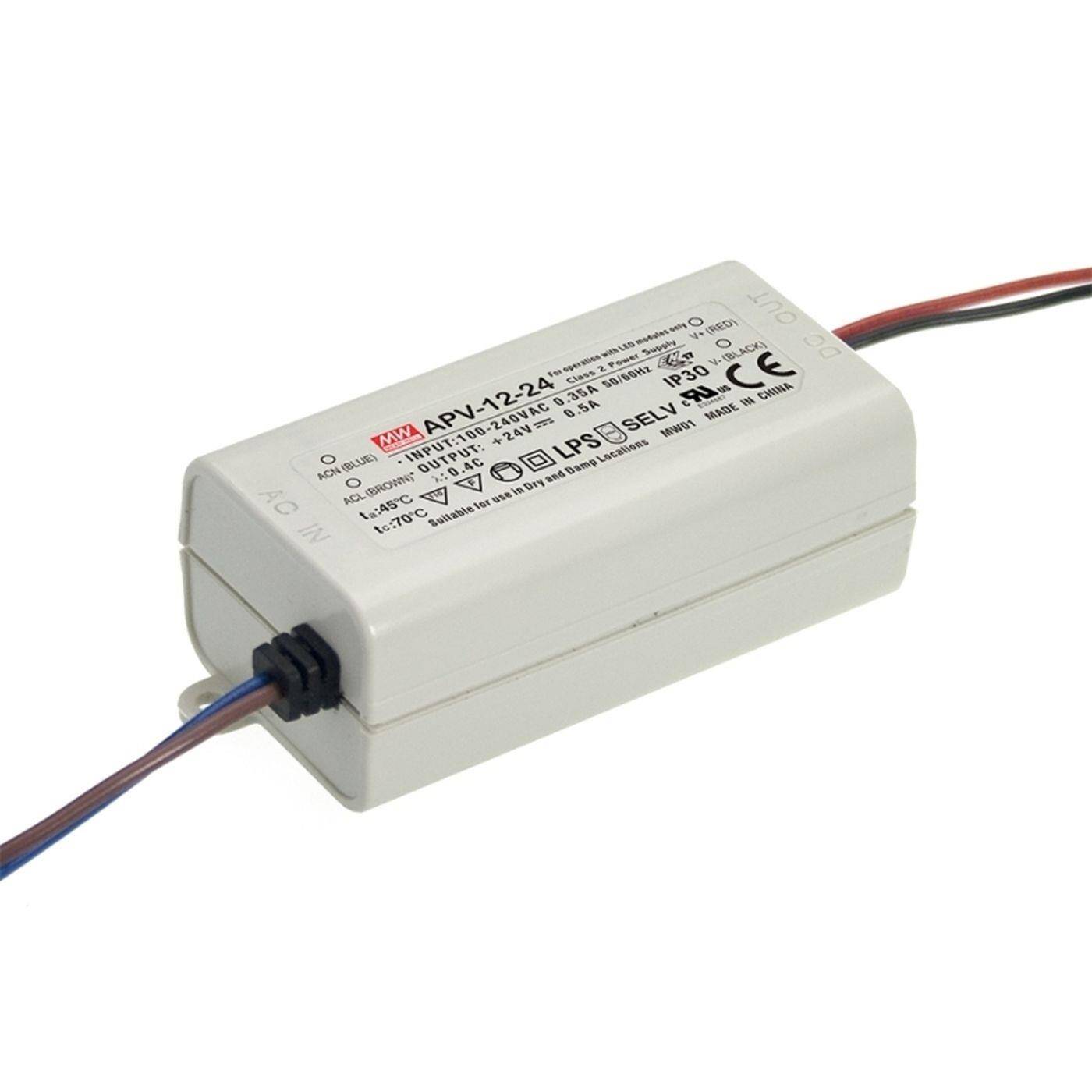 MEAN WELL APV-12-24 12W 24V 0,5A LED power supply